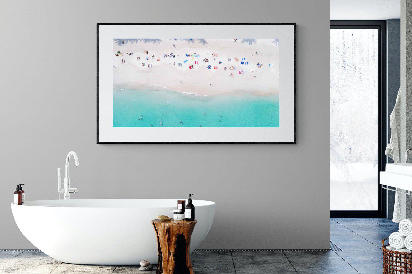Beach Life-Wall_Art-180 x 110cm-Framed Print-Black-Pixalot