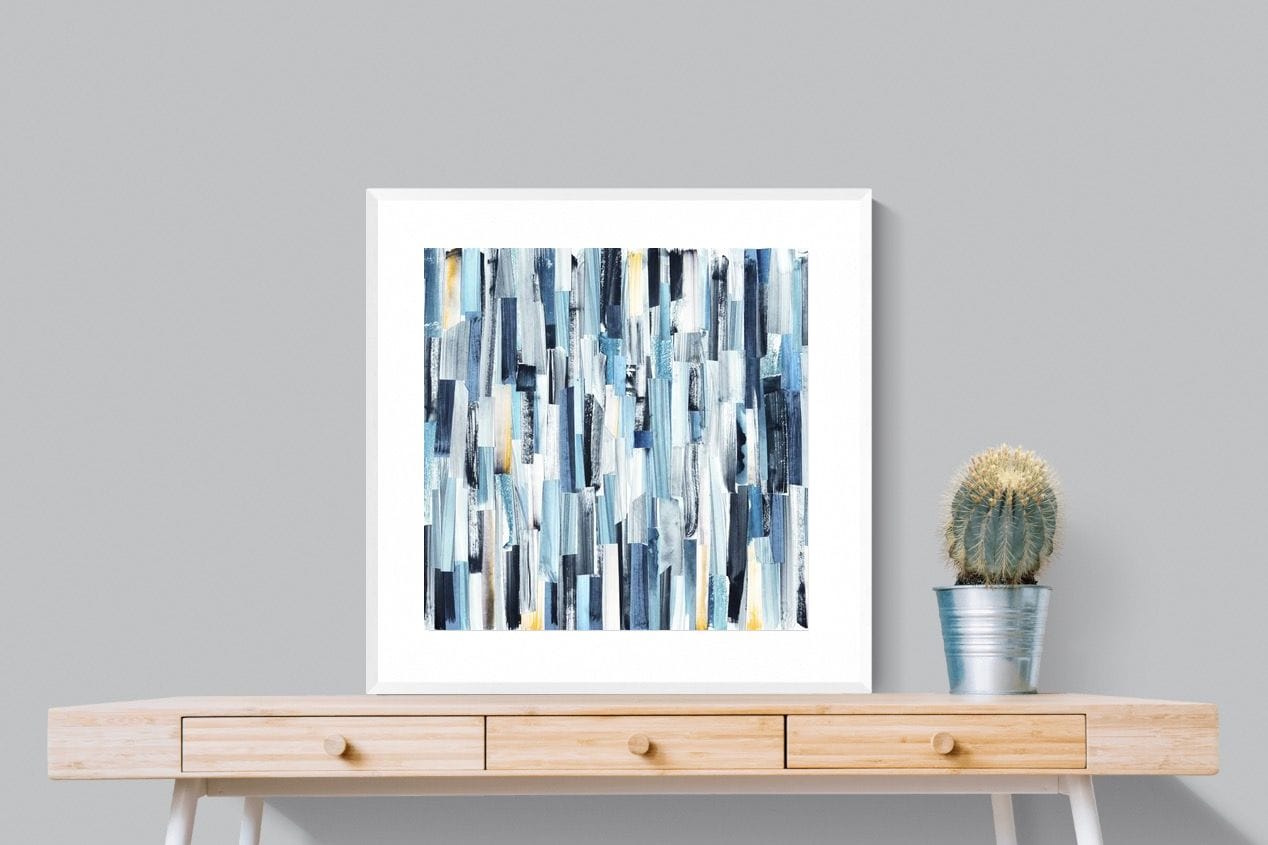 Decisions Decisions-Wall_Art-80 x 80cm-Framed Print-White-Pixalot