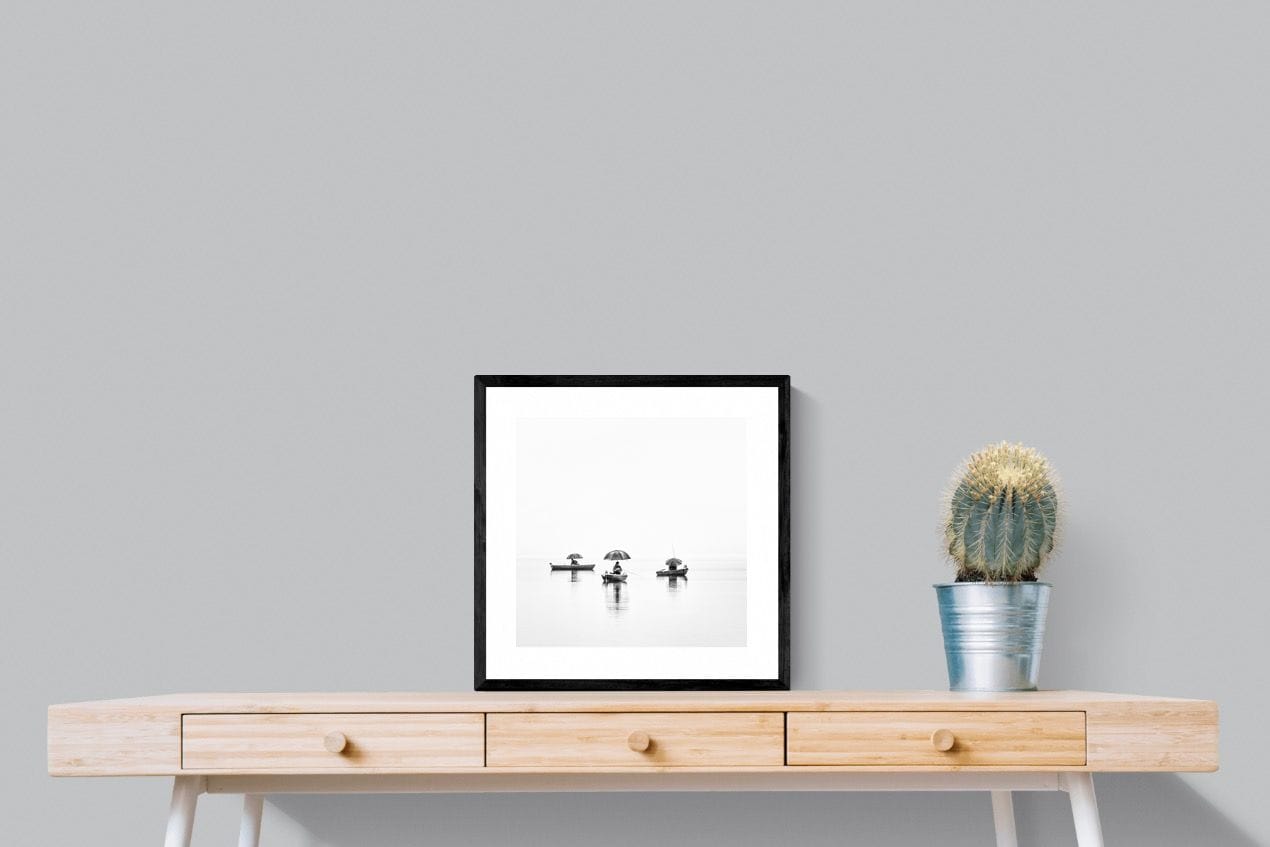 Fisherman's World-Wall_Art-50 x 50cm-Framed Print-Black-Pixalot