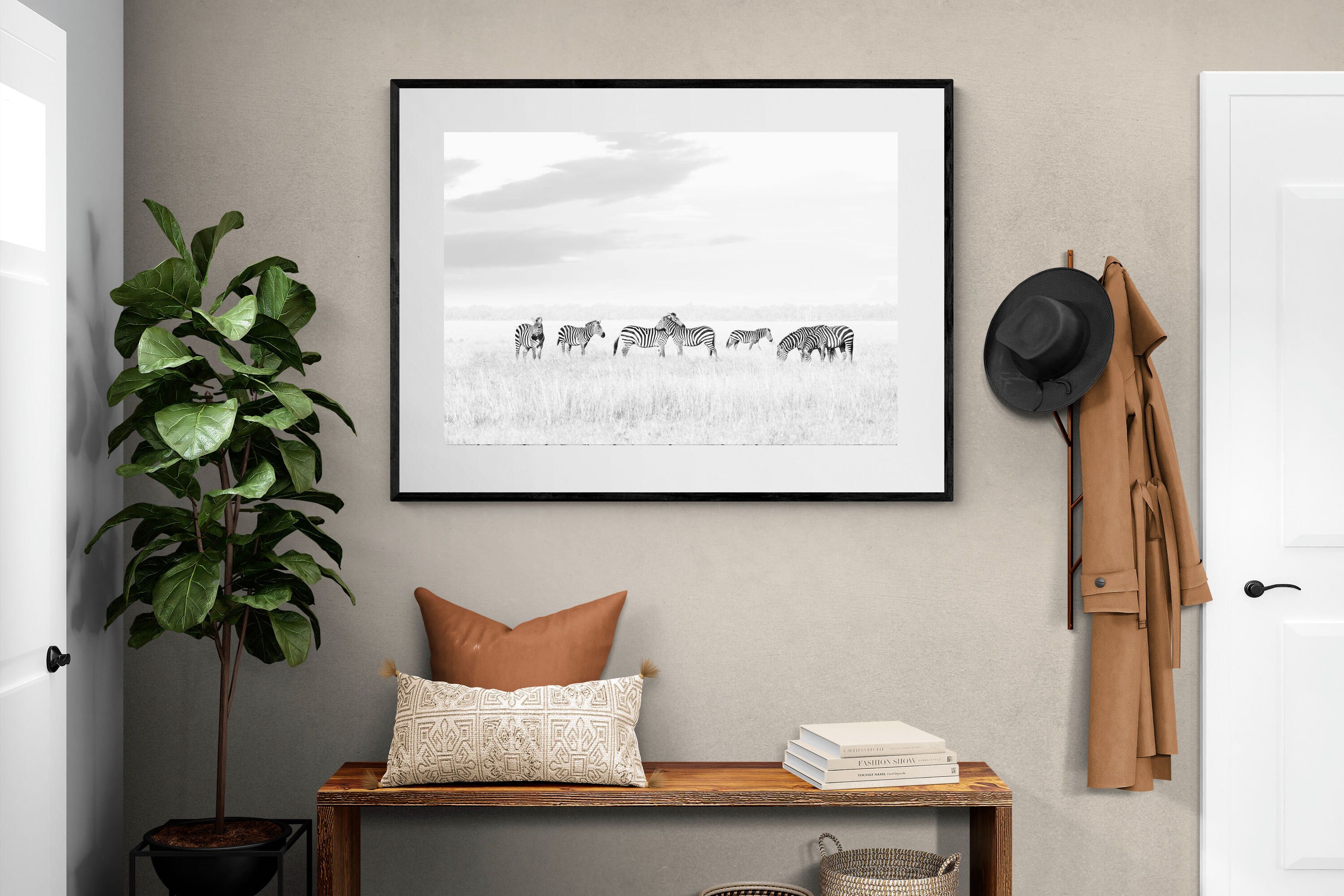 Pixalot High Key Zebras