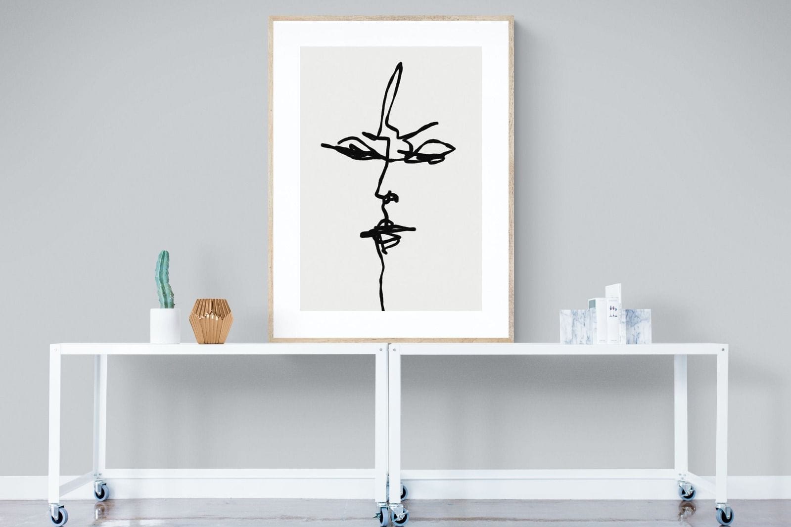 Him-Wall_Art-90 x 120cm-Framed Print-Wood-Pixalot