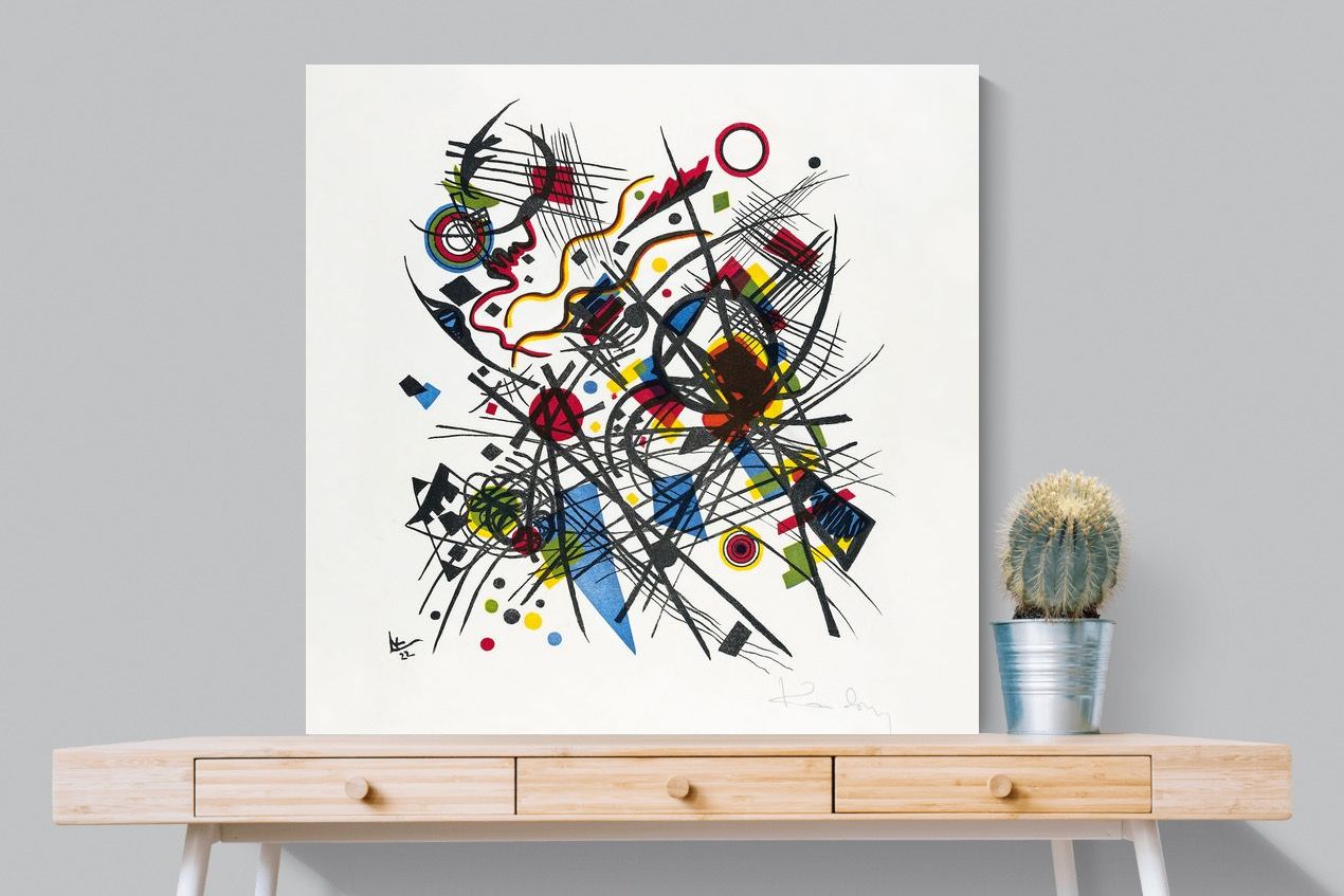 Pixalot Lithographie fur die Vierte Bauhausmappe