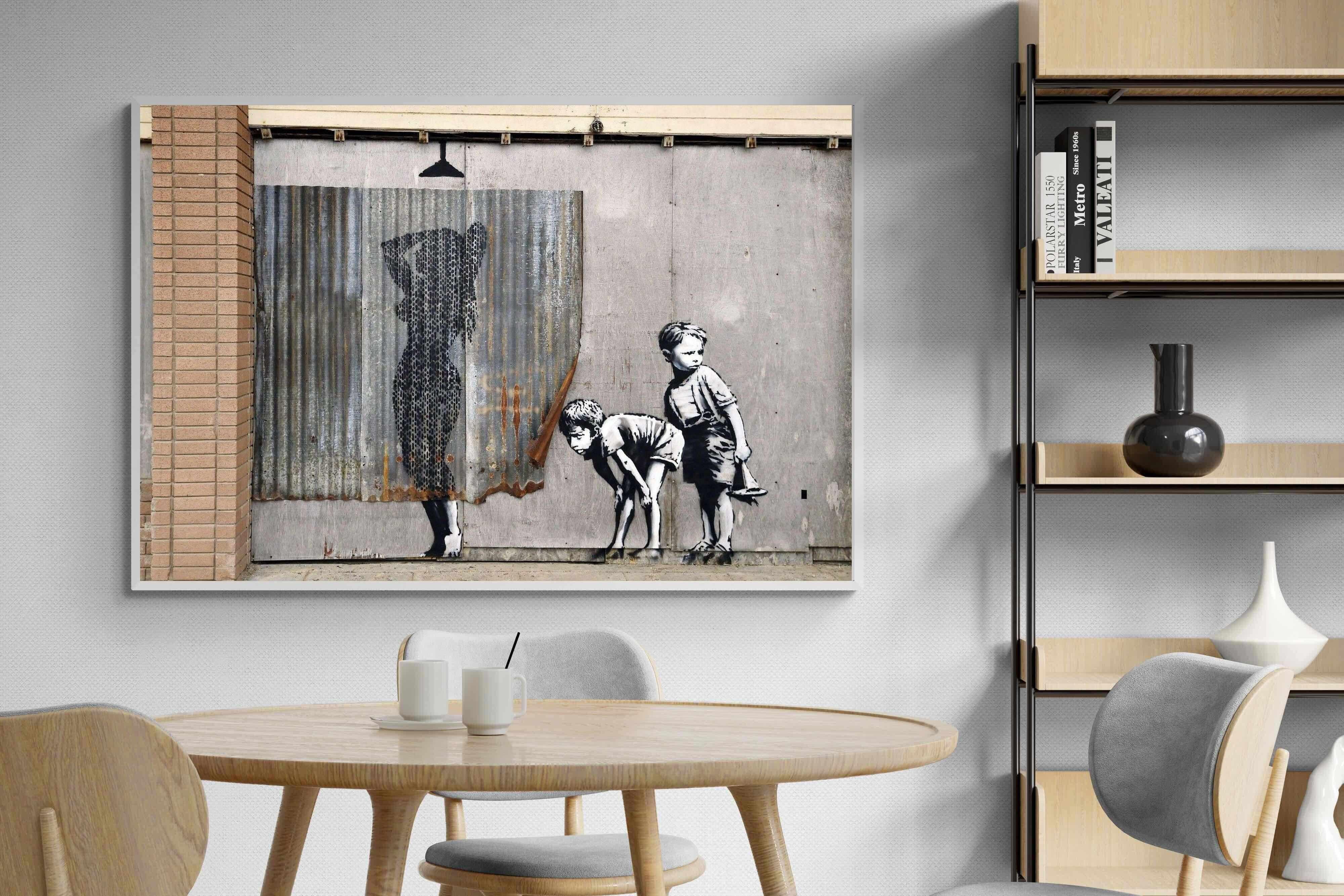 Pixalot Peeping Shower Boys