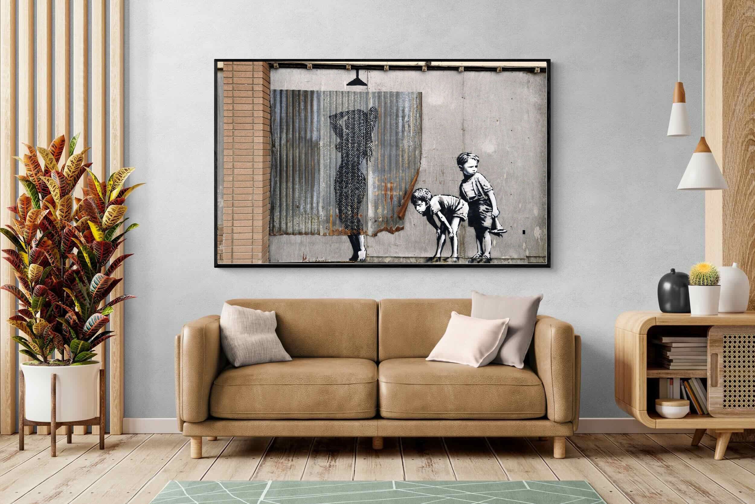 Pixalot Peeping Shower Boys