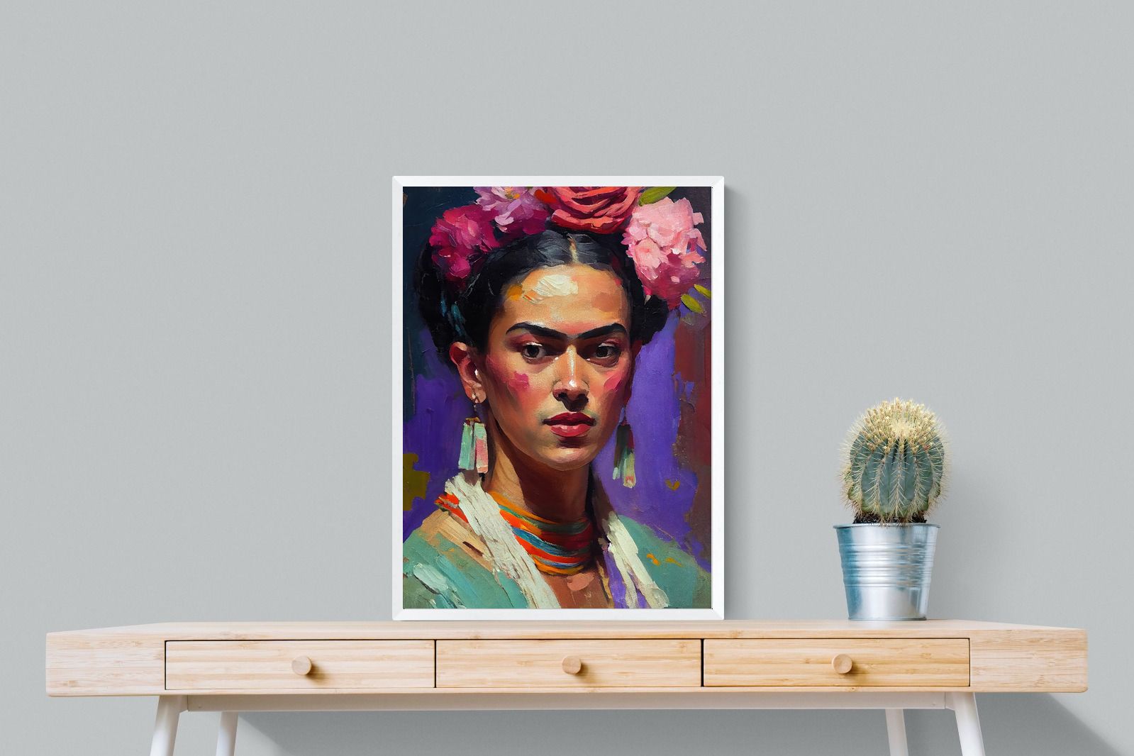 Pixalot Portrait of Frida