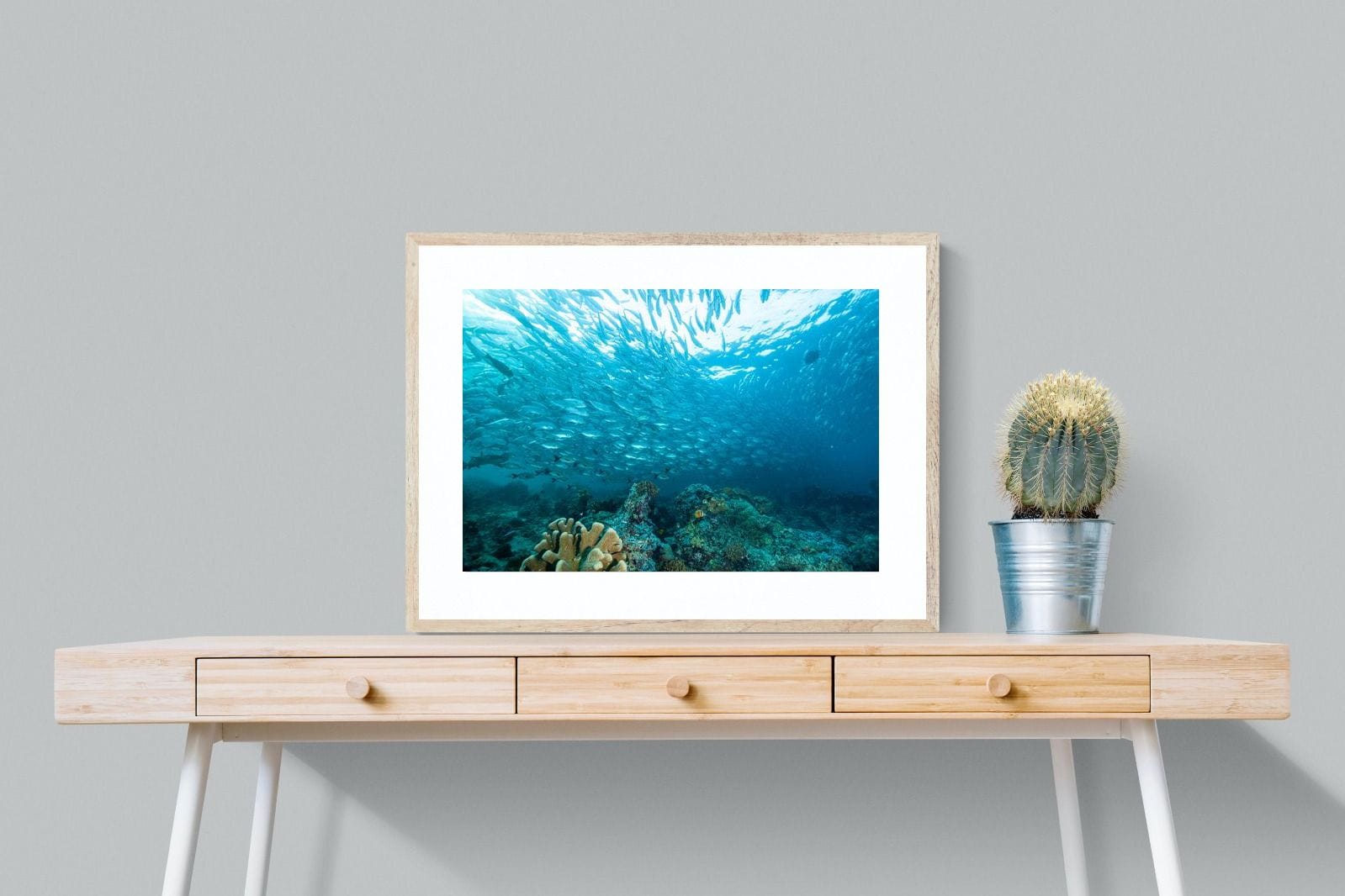 Seabed-Wall_Art-80 x 60cm-Framed Print-Wood-Pixalot