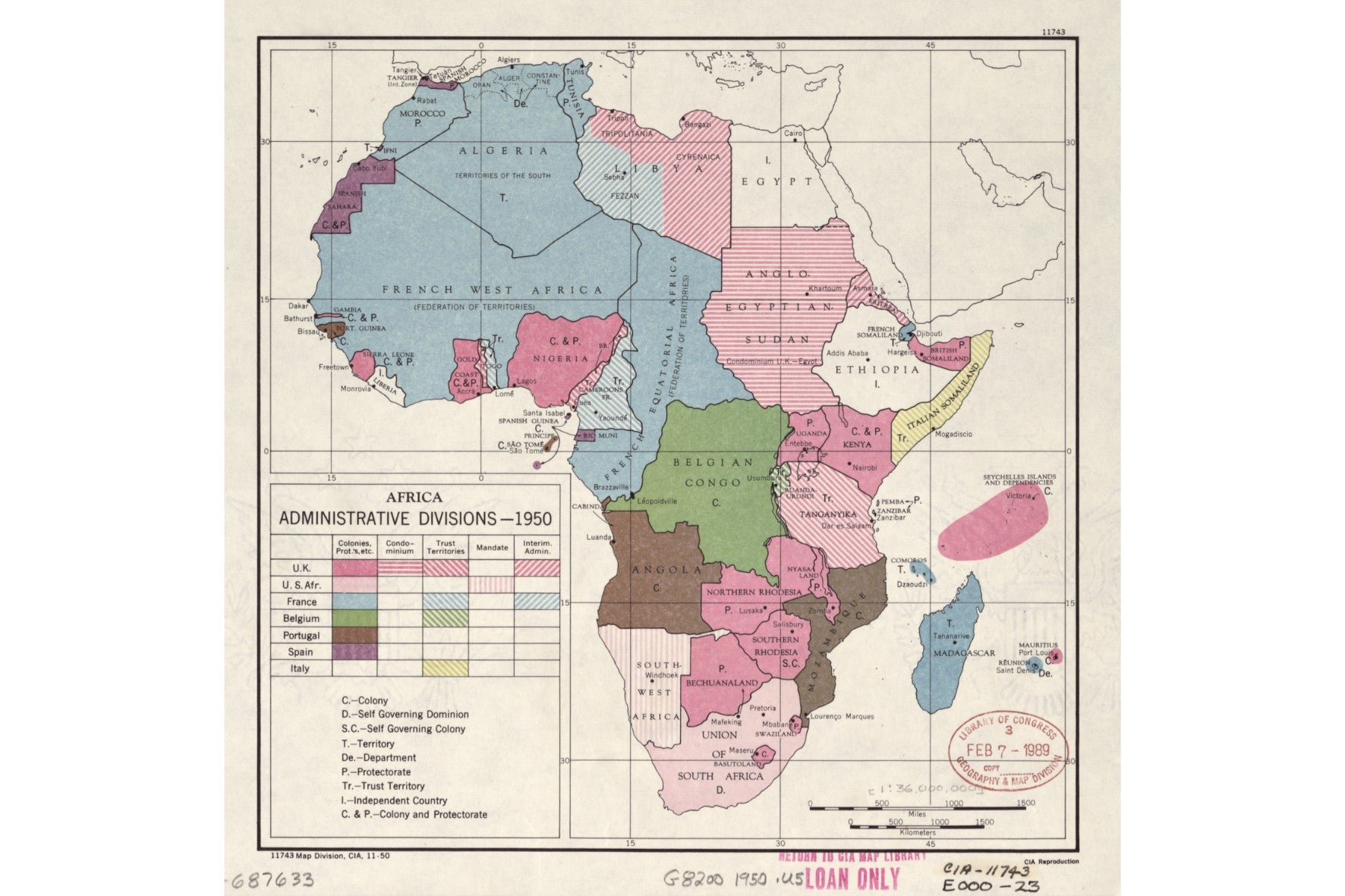 Africa 1950