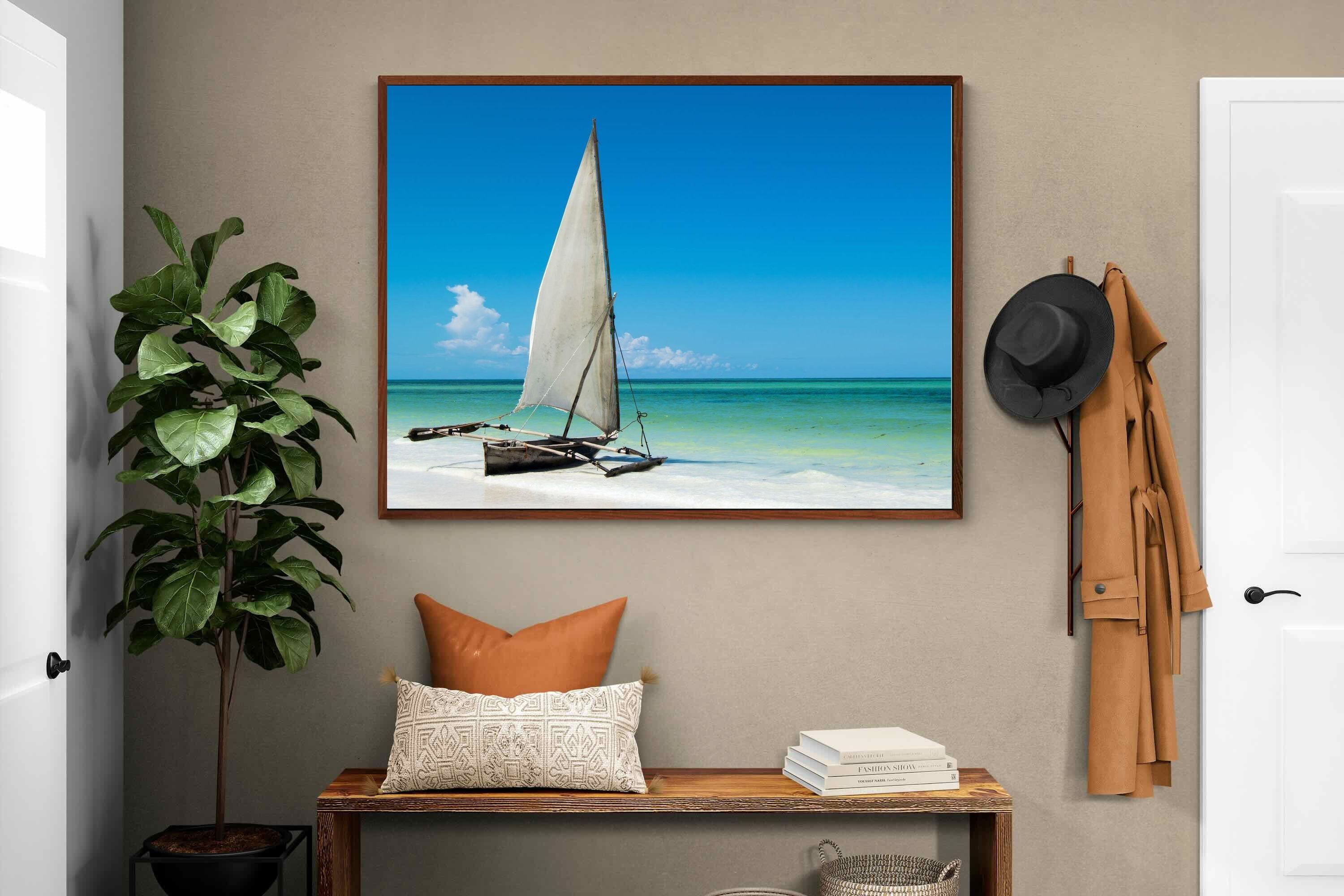 Pixalot ® African Fishing Boat (colour)