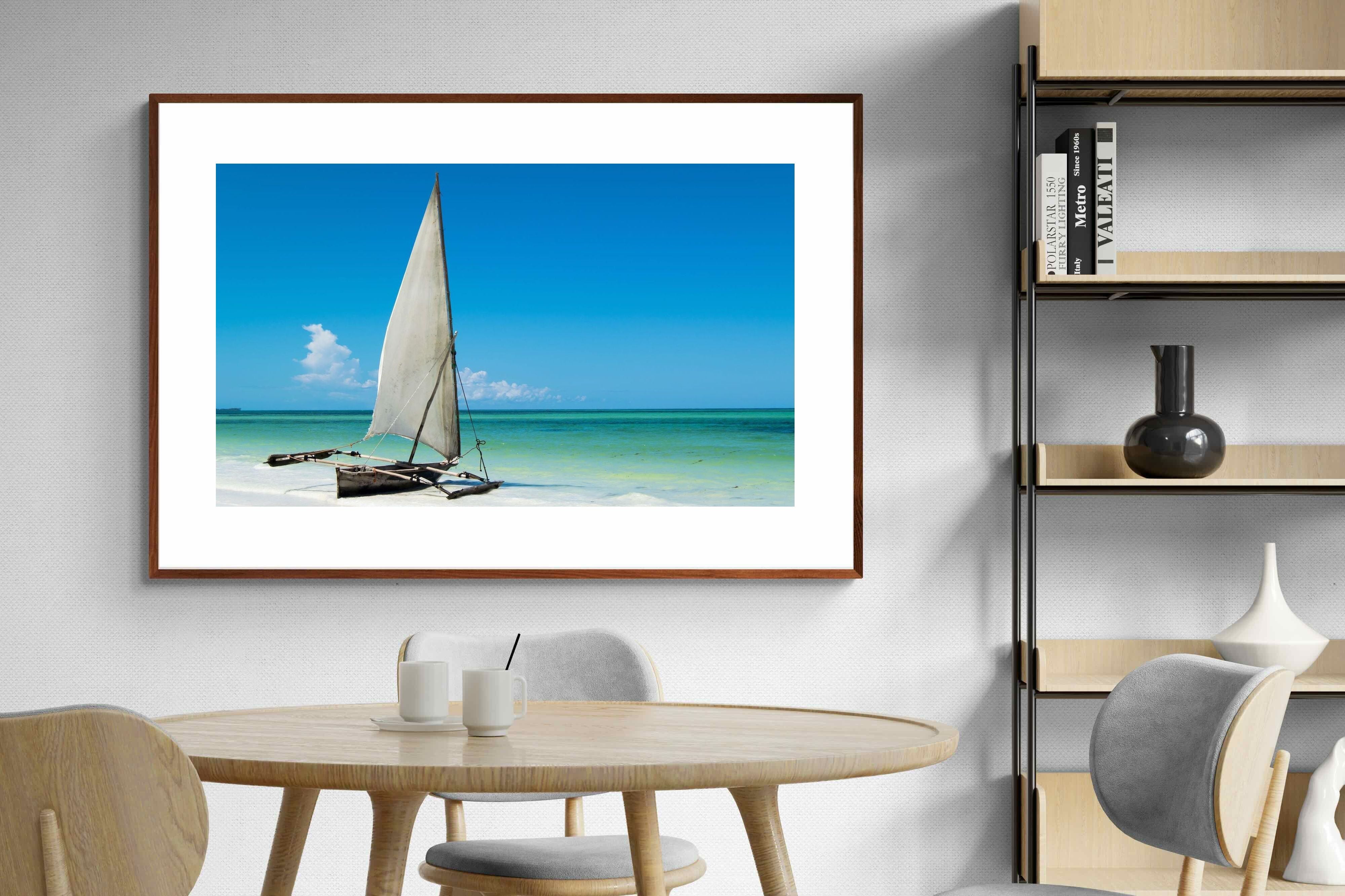 Pixalot ® African Fishing Boat (colour)