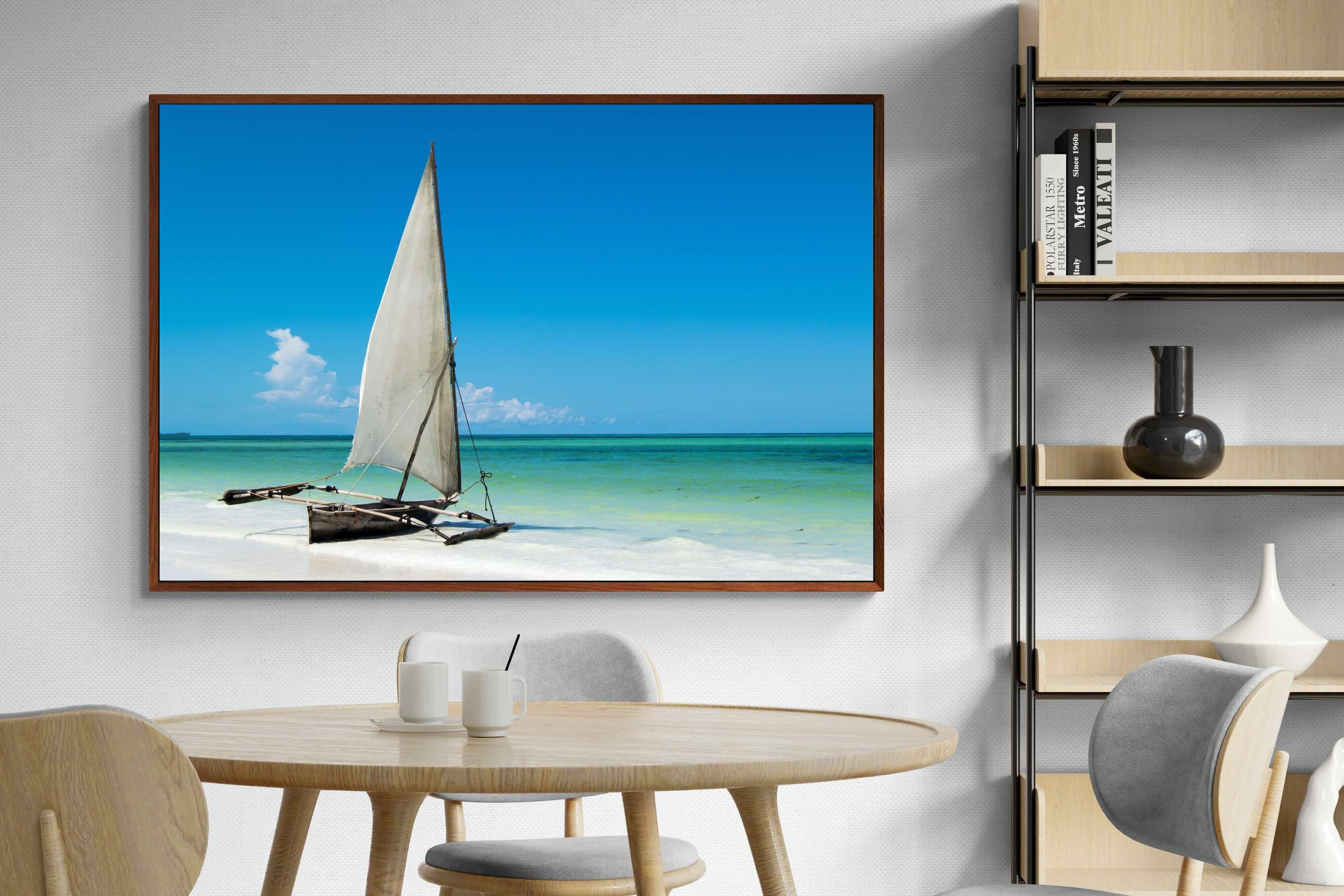 Pixalot ® African Fishing Boat (colour)