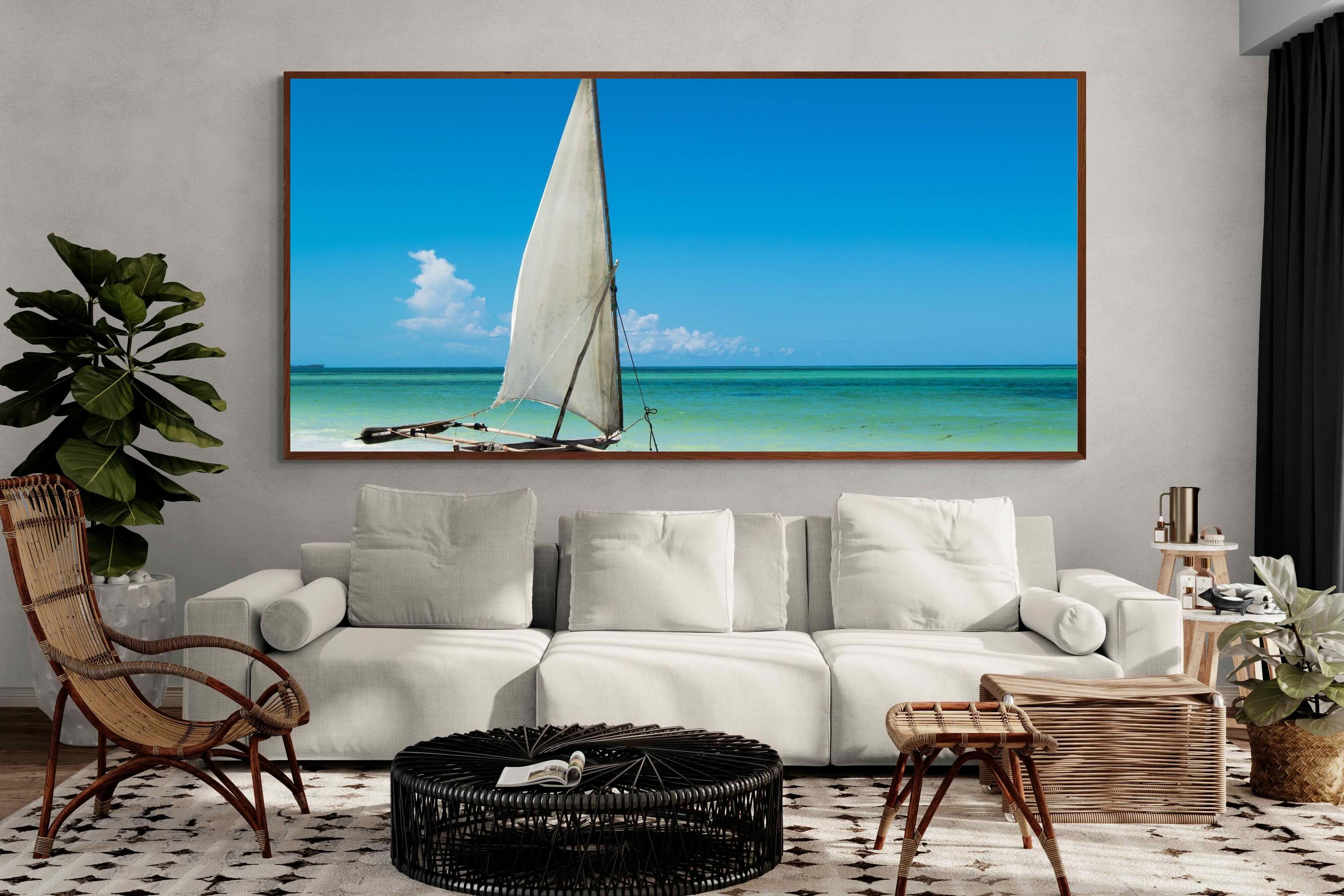 Pixalot ® African Fishing Boat (colour)