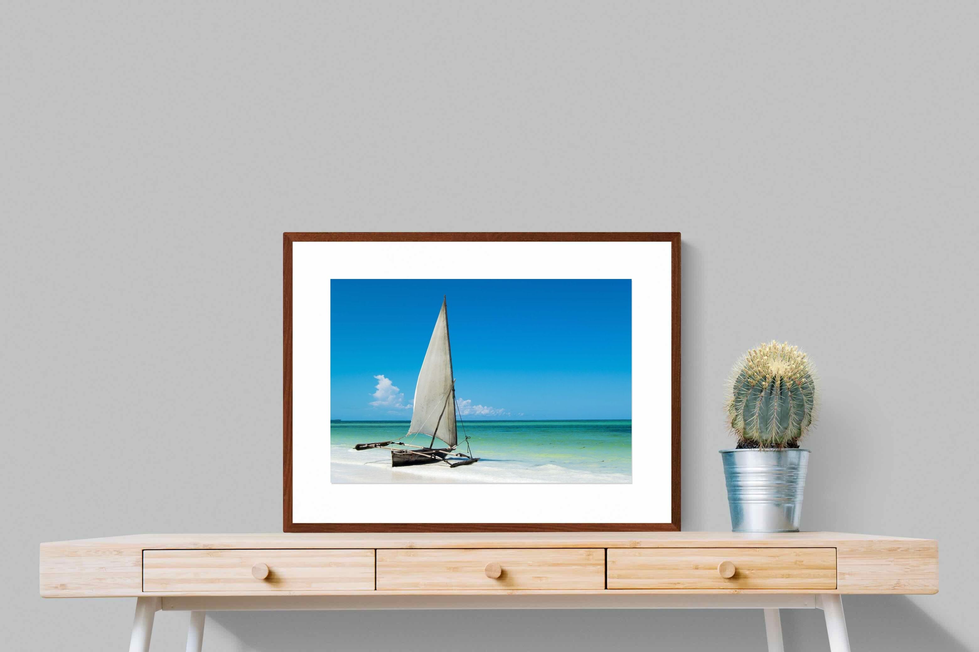 Pixalot ® African Fishing Boat (colour)