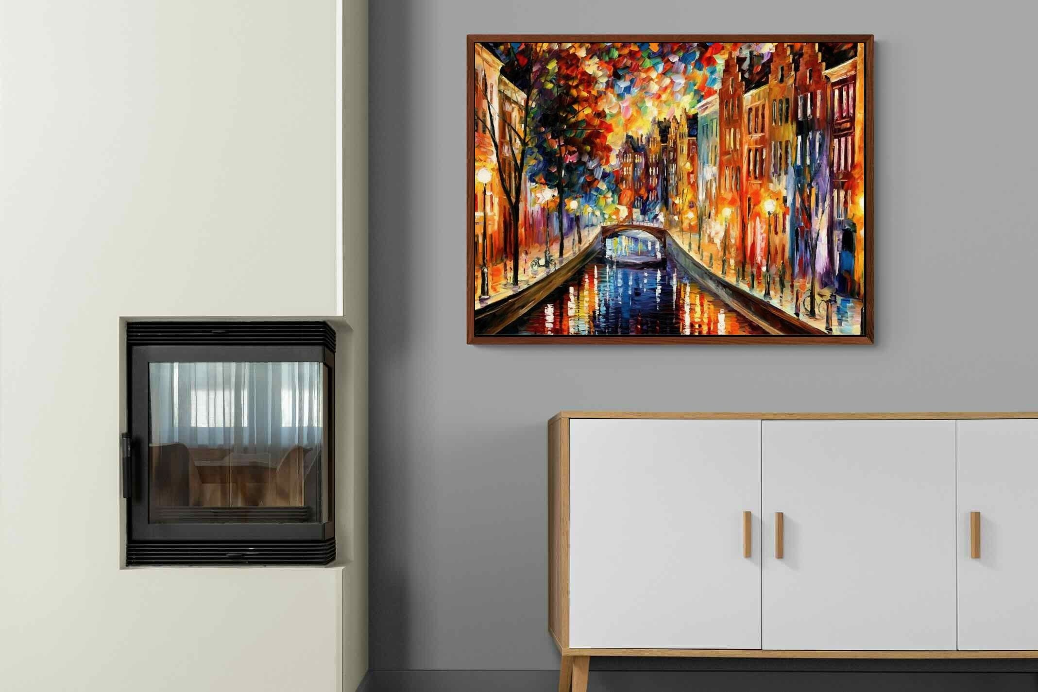 Pixalot Amsterdam Night Canal