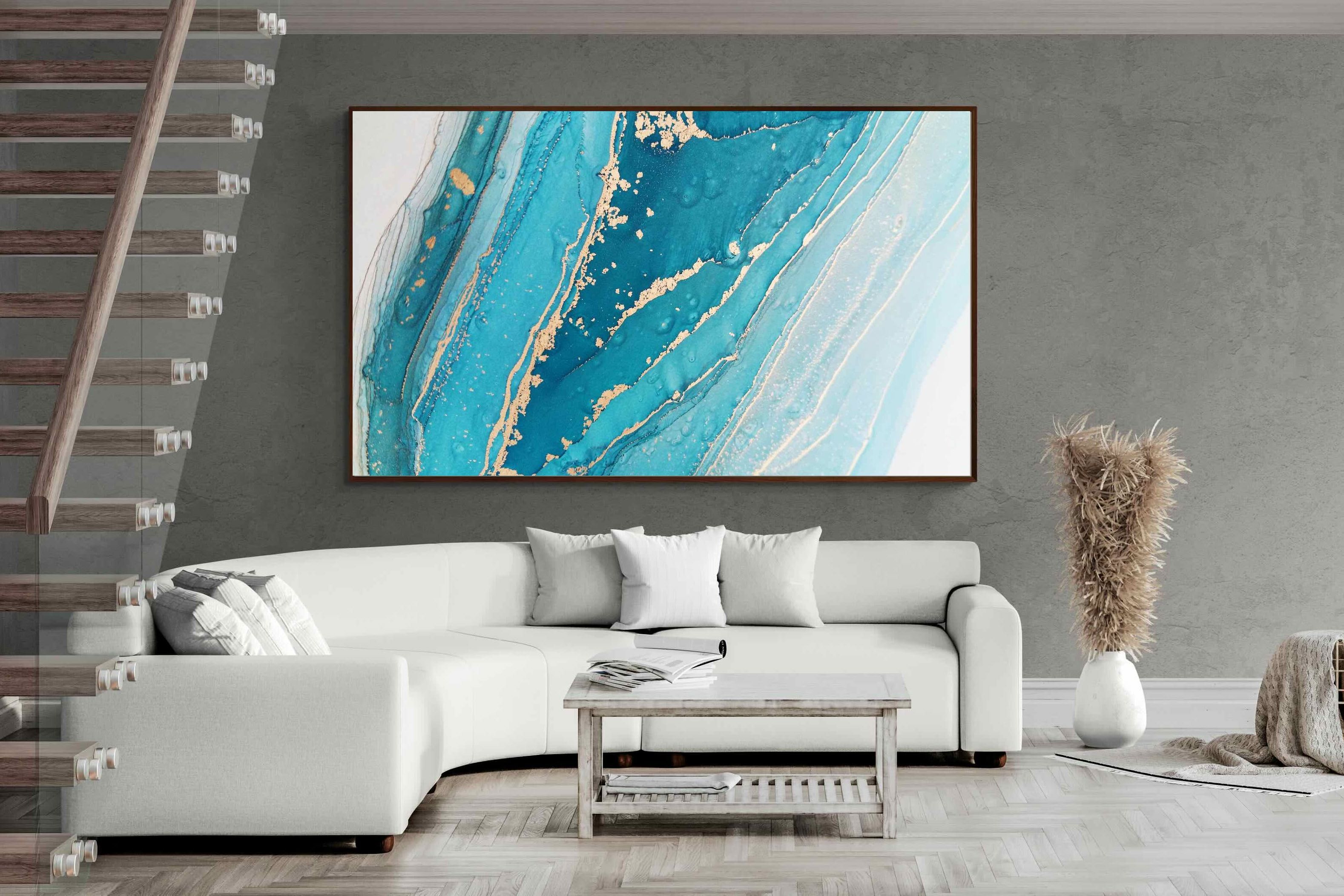 Pixalot ® Aqua Abstract
