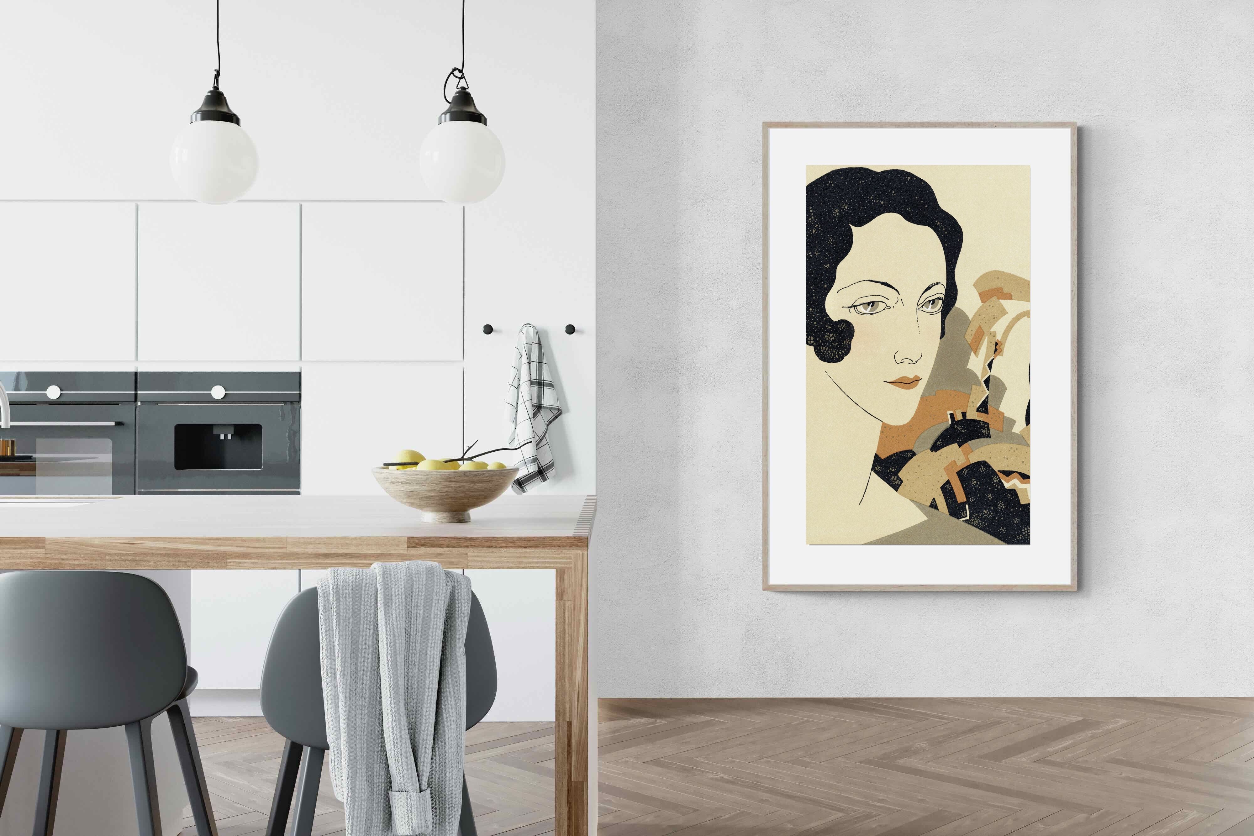 Pixalot Art Deco Lady