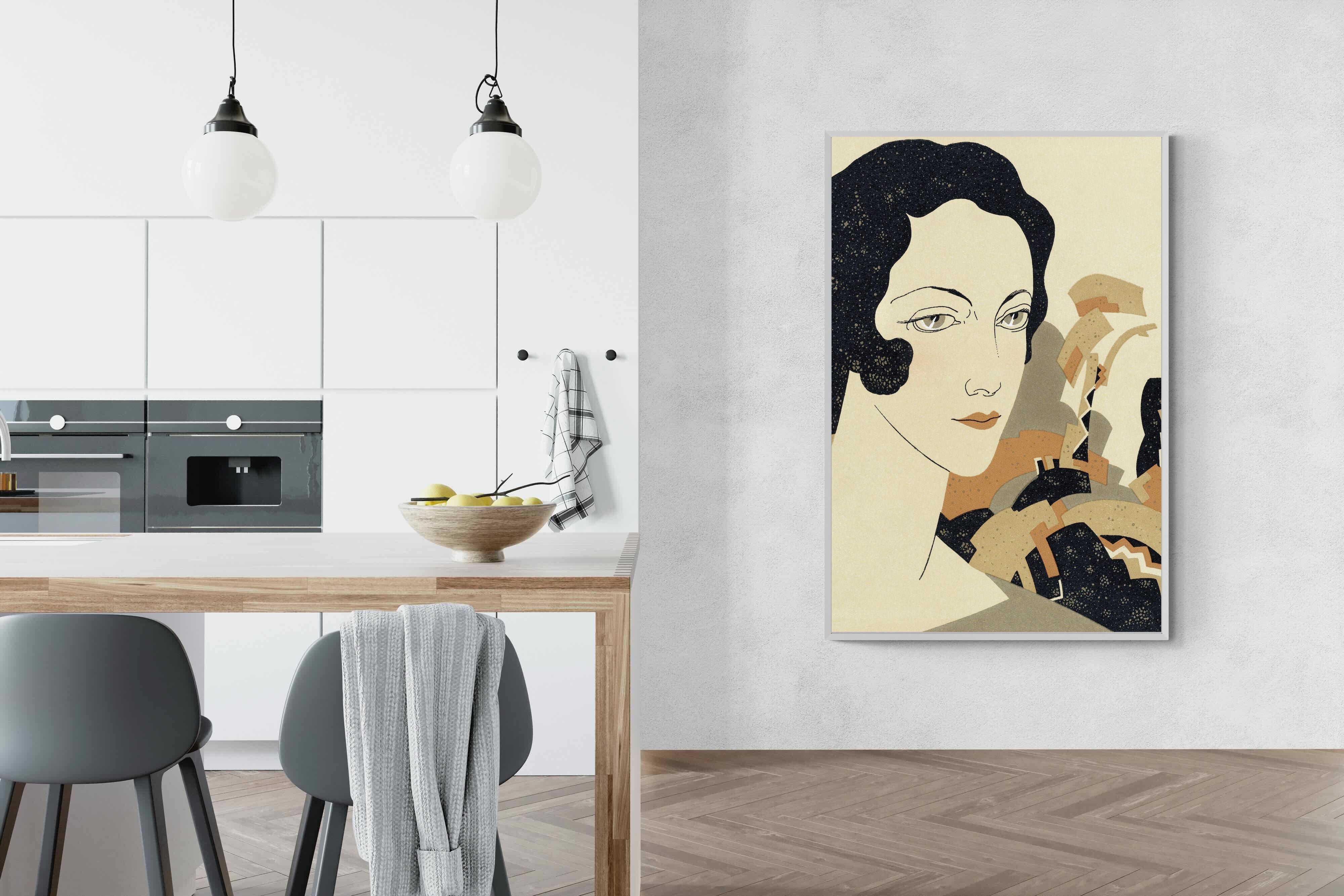 Pixalot Art Deco Lady