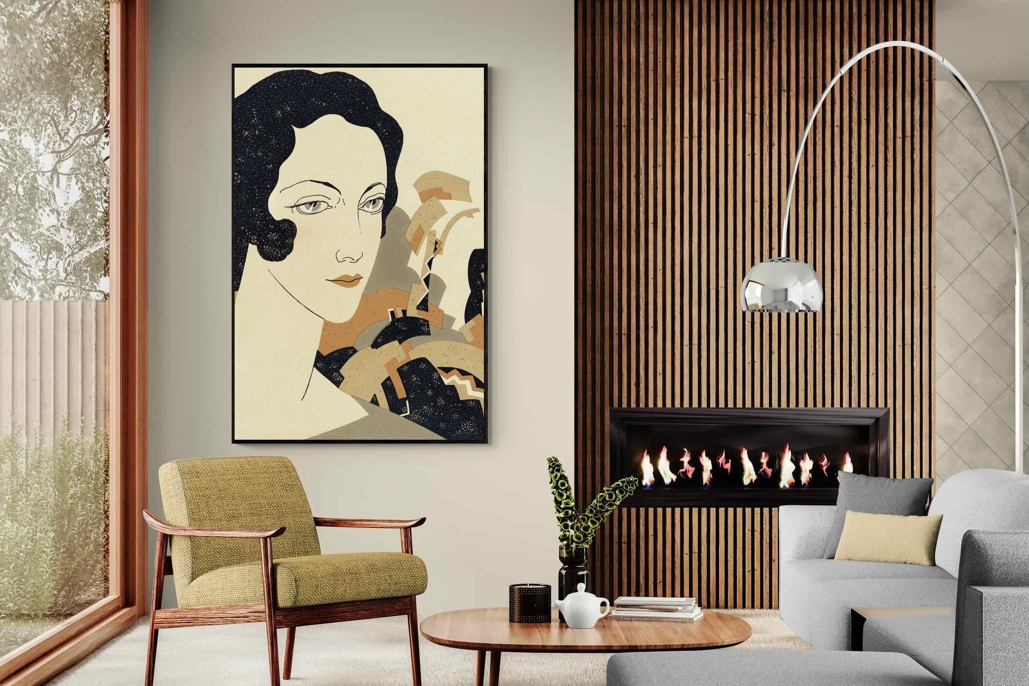 Pixalot Art Deco Lady