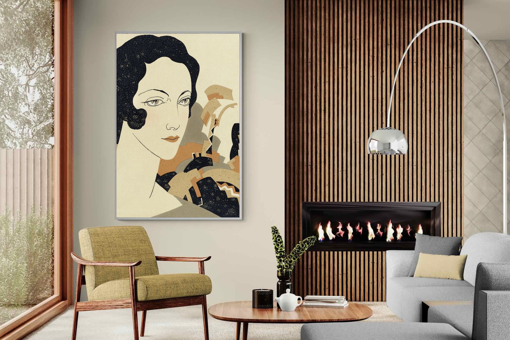 Pixalot Art Deco Lady