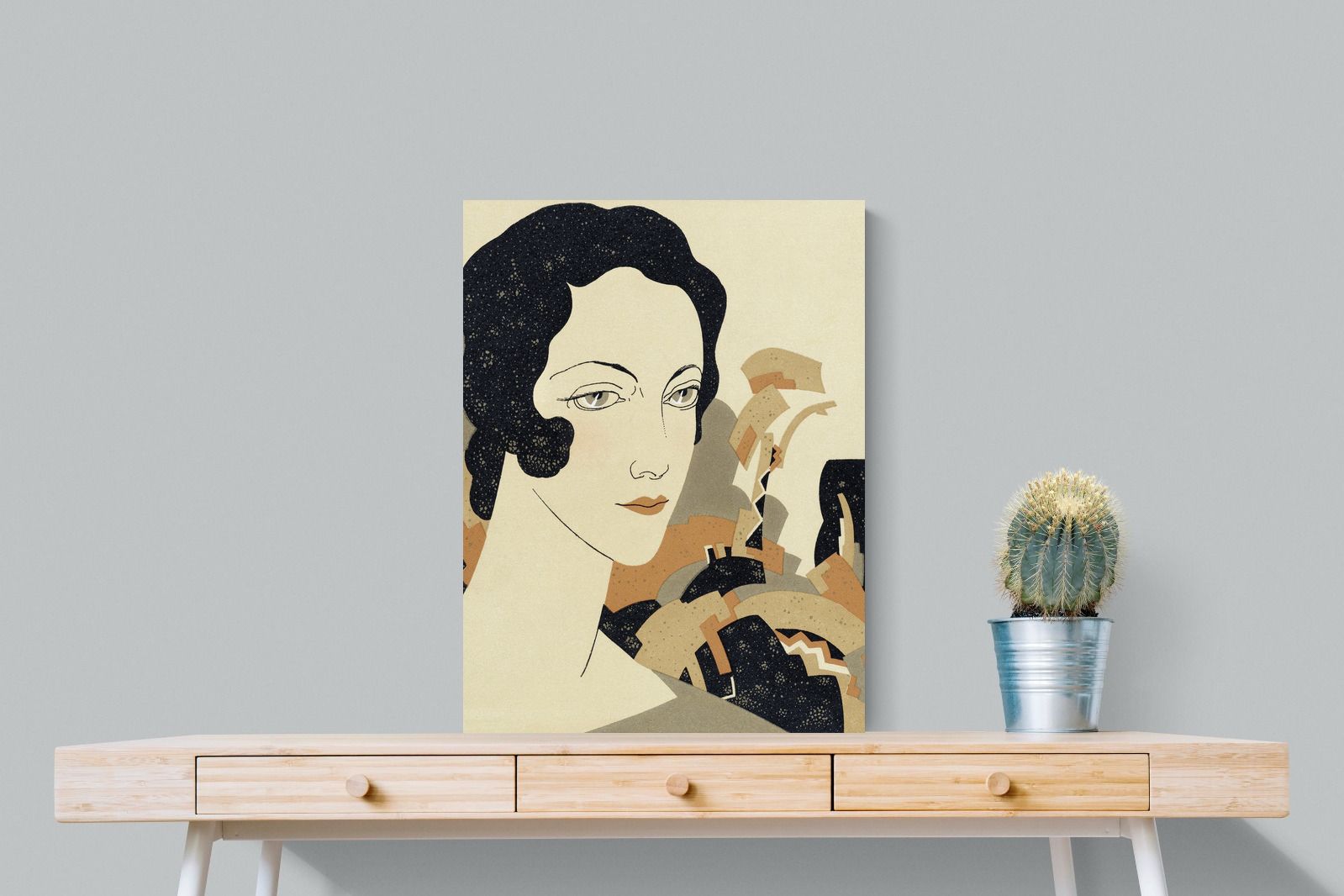 Pixalot Art Deco Lady