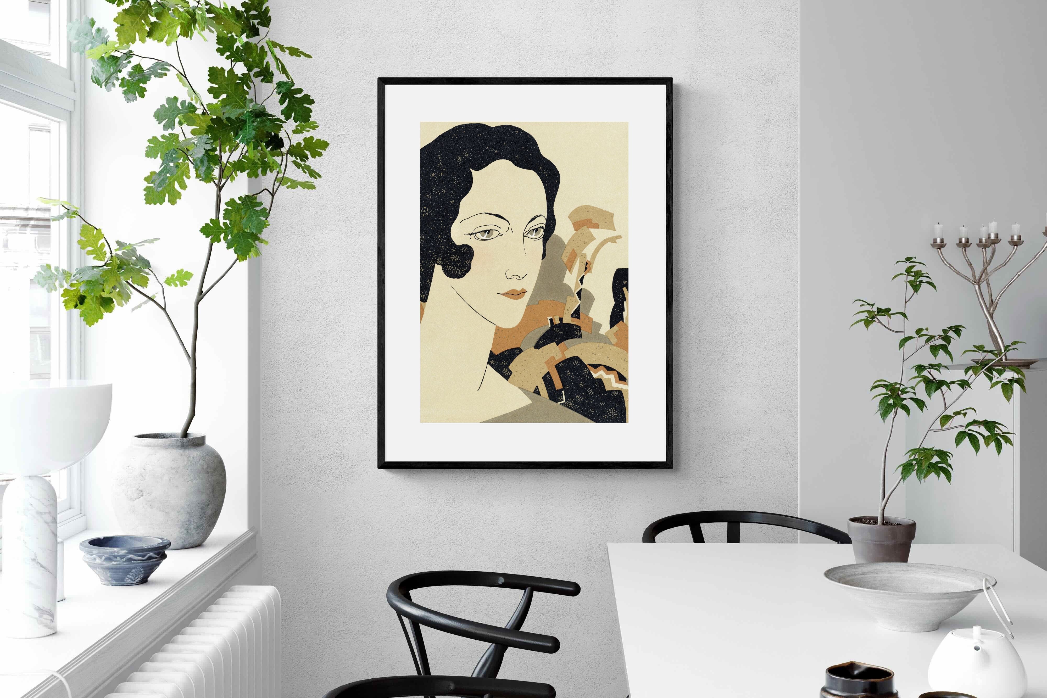 Pixalot Art Deco Lady