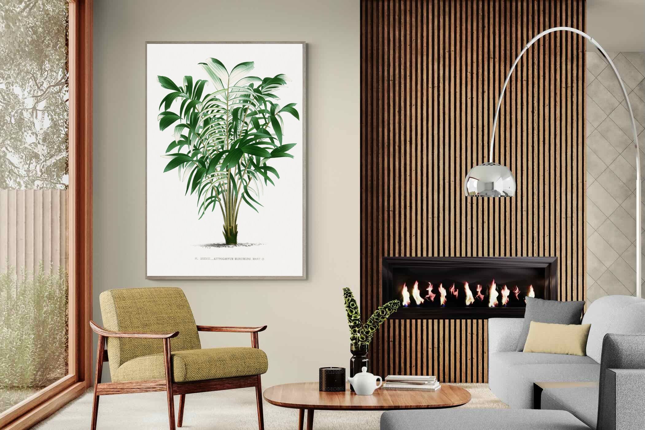 Pixalot Astrocaryum Murumuru Palm Tree Illustration