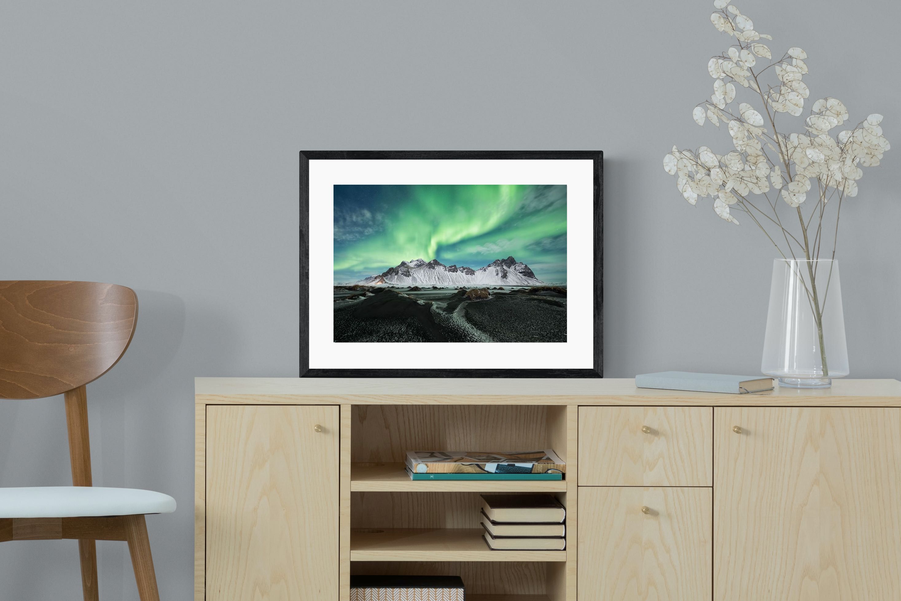 Pixalot Aurora Over Ice
