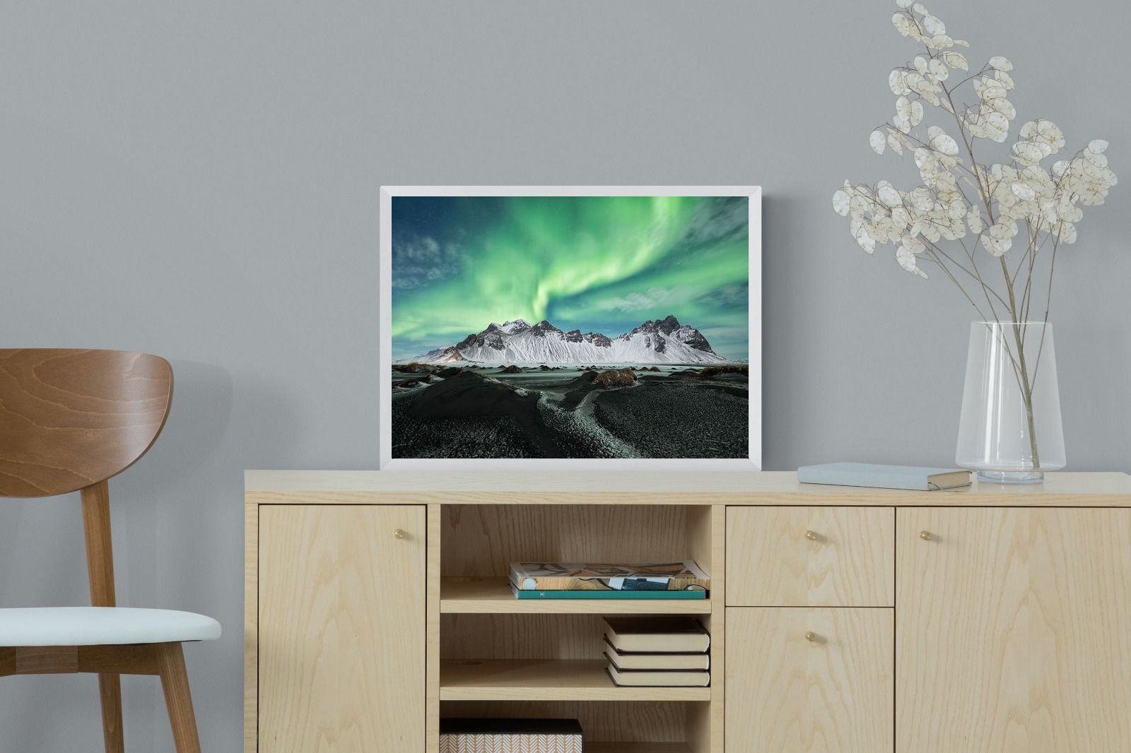 Pixalot Aurora Over Ice