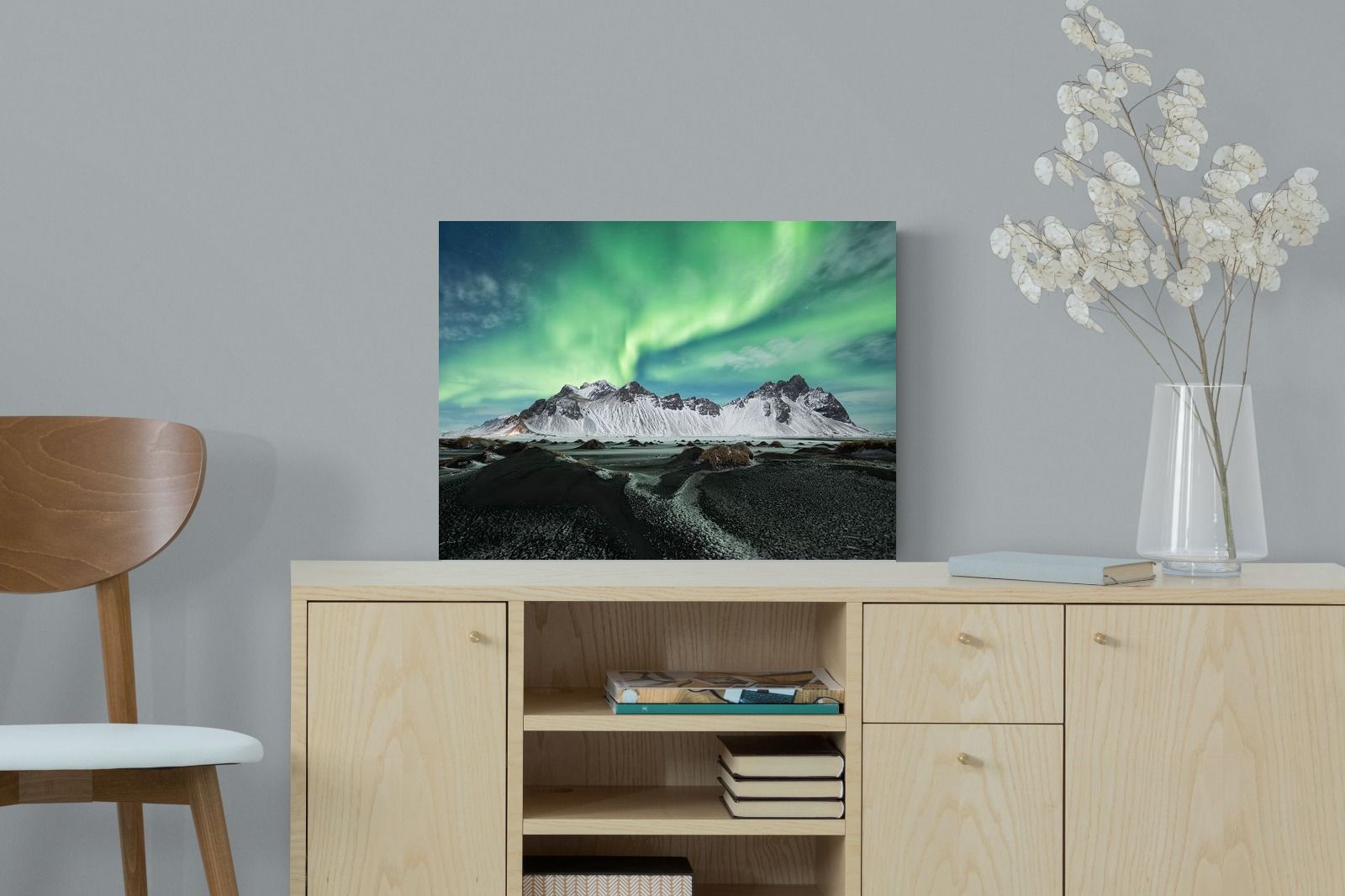 Pixalot Aurora Over Ice