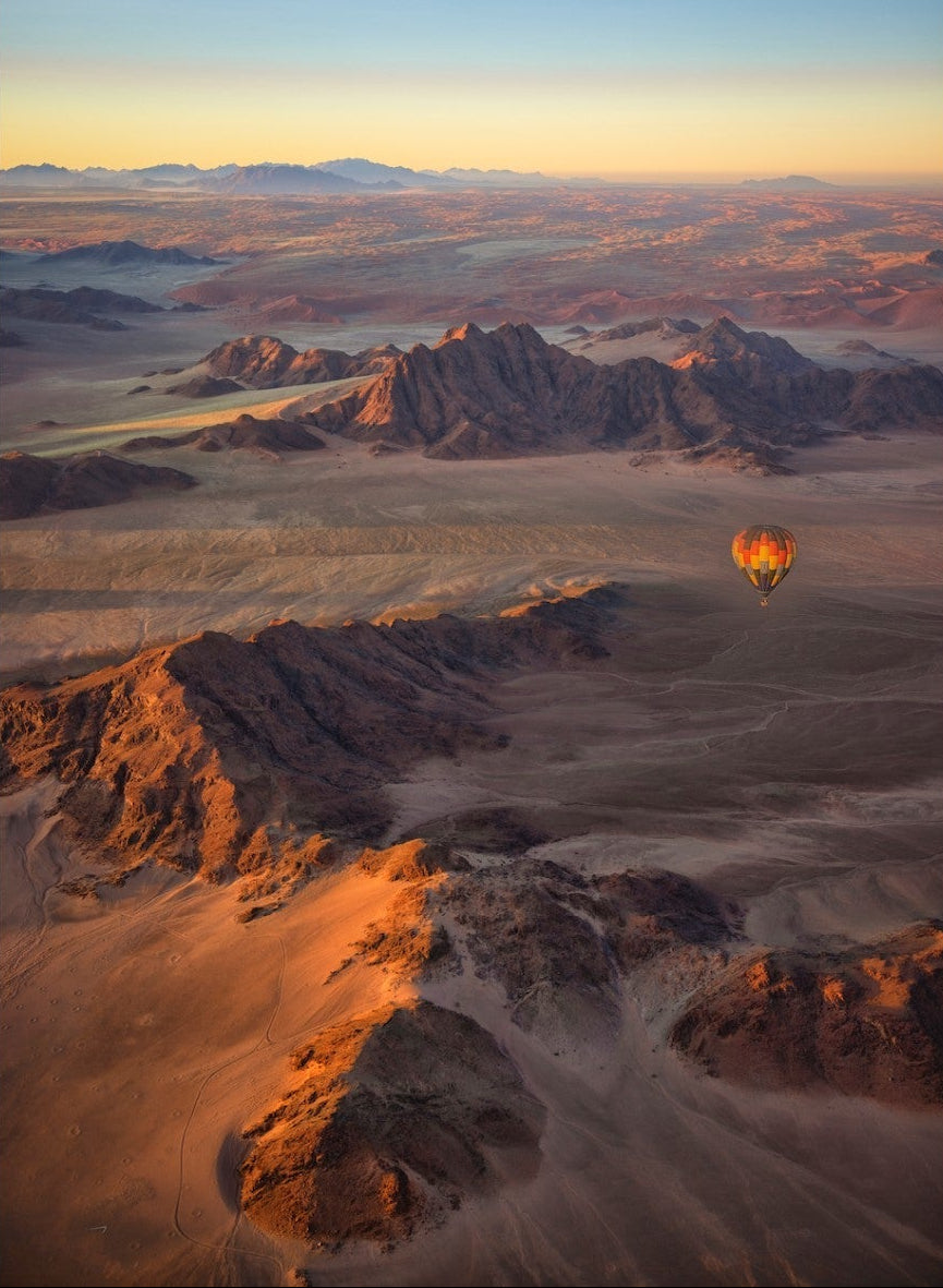 Balloon Over the Namib