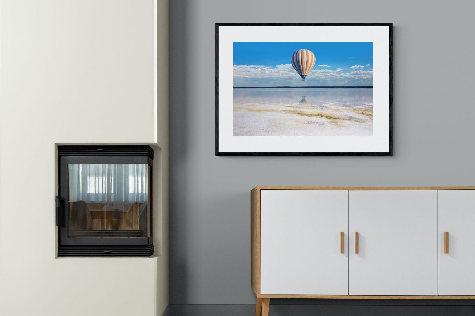 Pixalot Balloon Over the Salt Flats