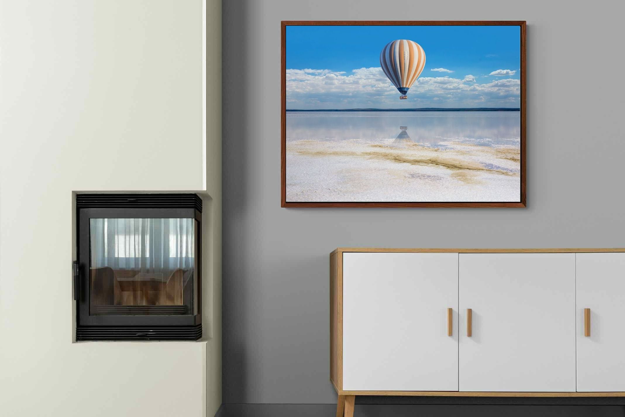 Pixalot ® Balloon Over the Salt Flats