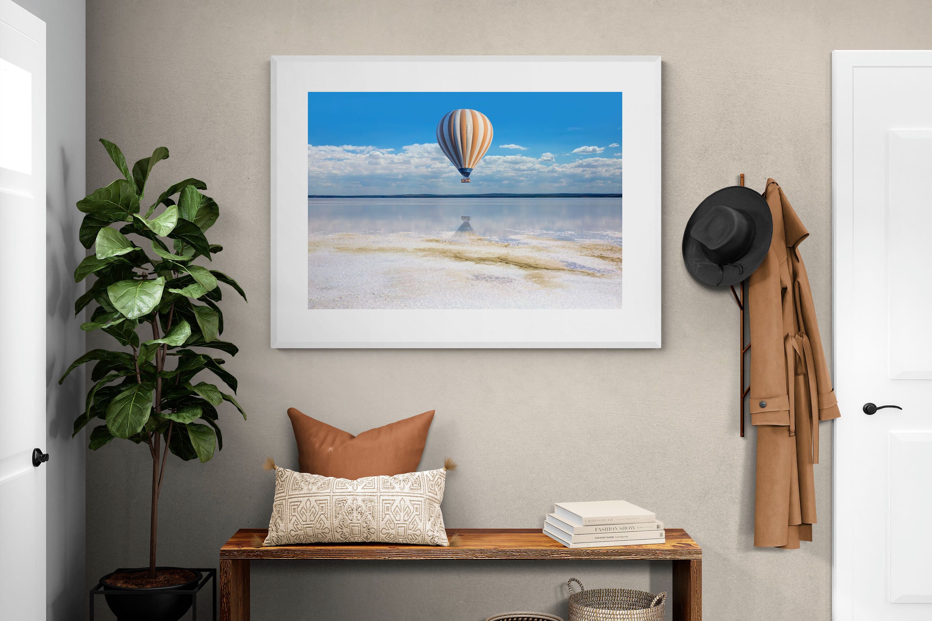 Pixalot Balloon Over the Salt Flats