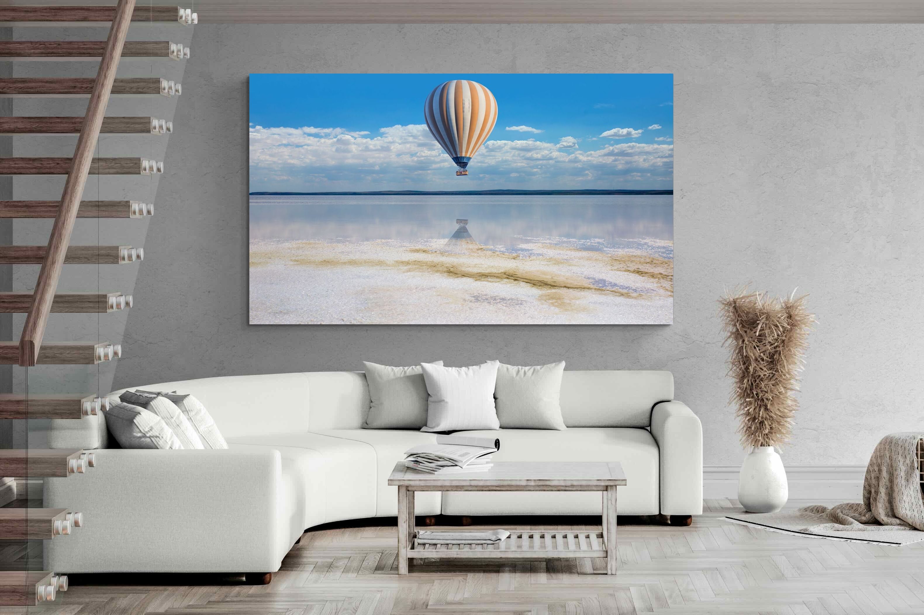 Pixalot Balloon Over the Salt Flats