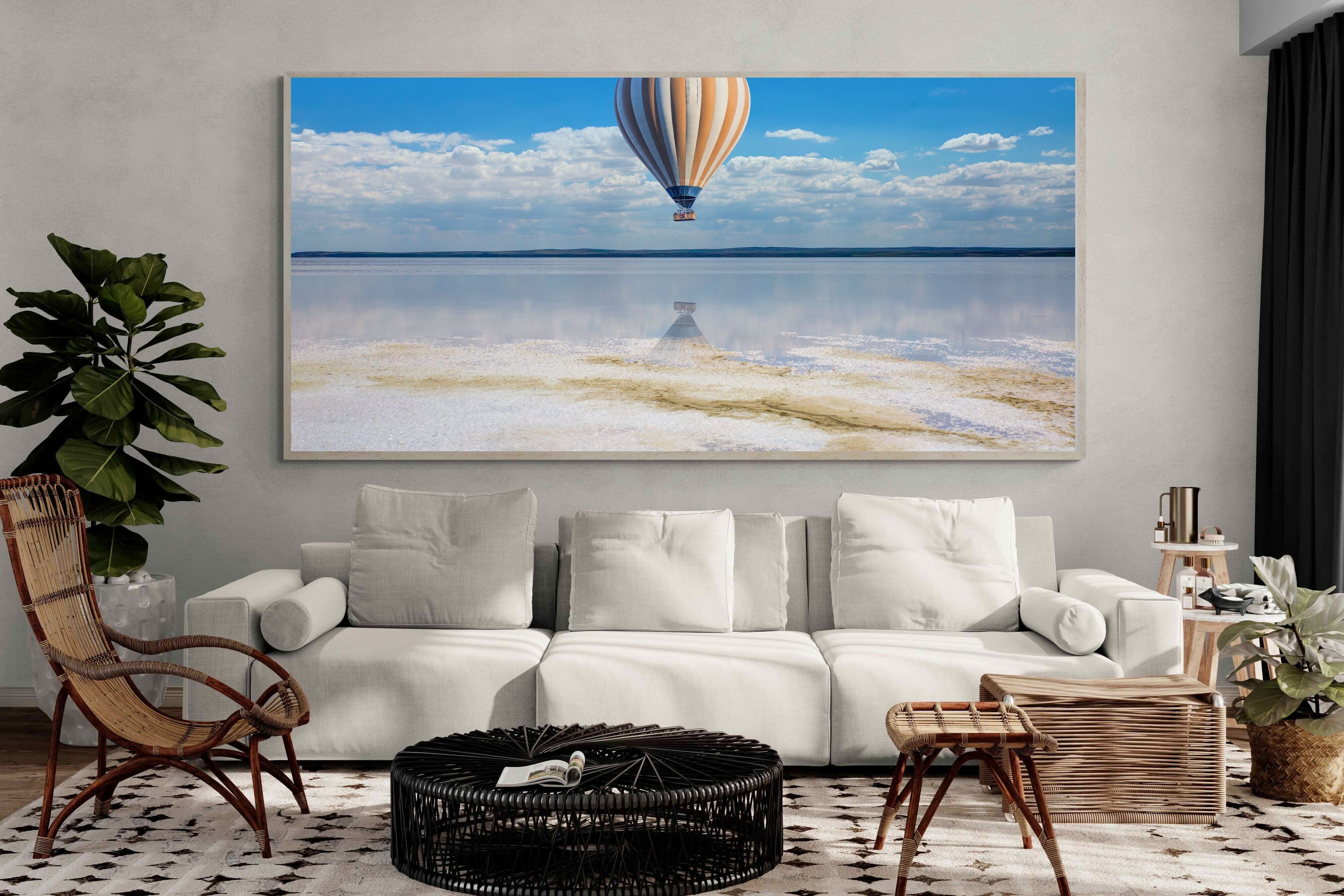 Pixalot Balloon Over the Salt Flats