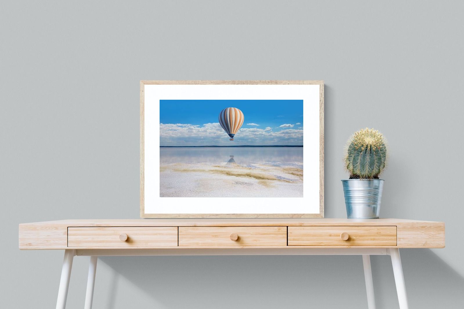 Pixalot Balloon Over the Salt Flats