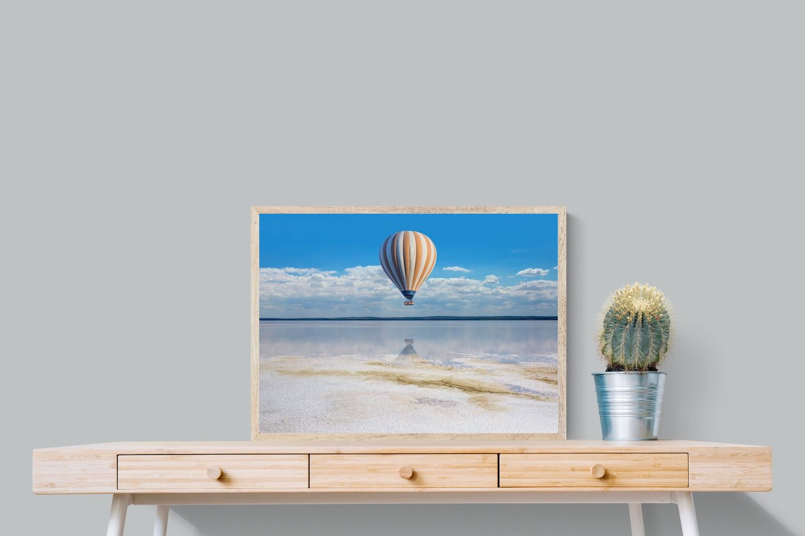 Pixalot Balloon Over the Salt Flats