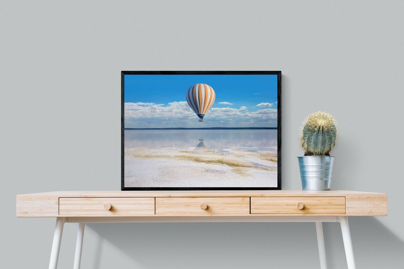 Pixalot Balloon Over the Salt Flats