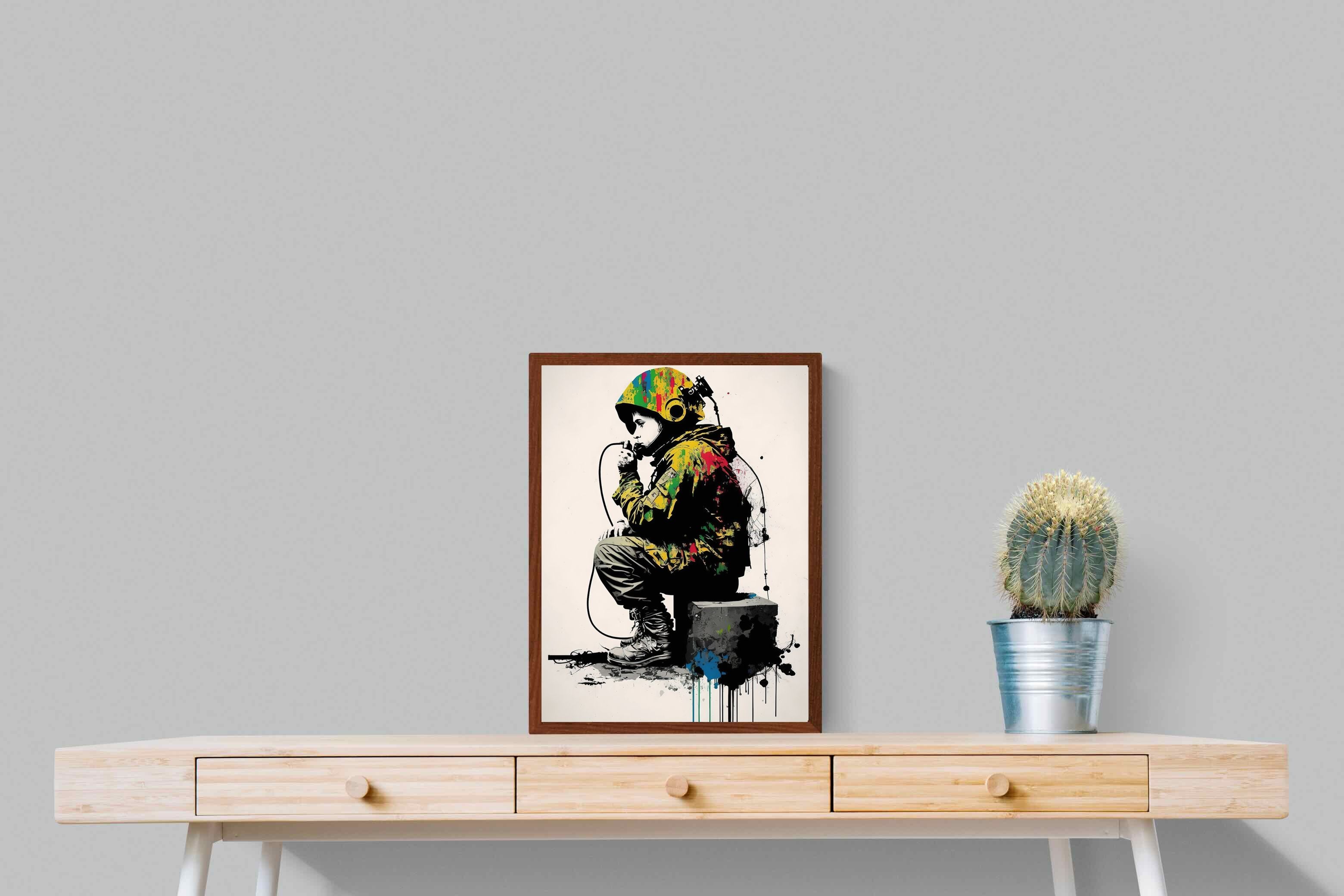 Pixalot Banksy Astronaut