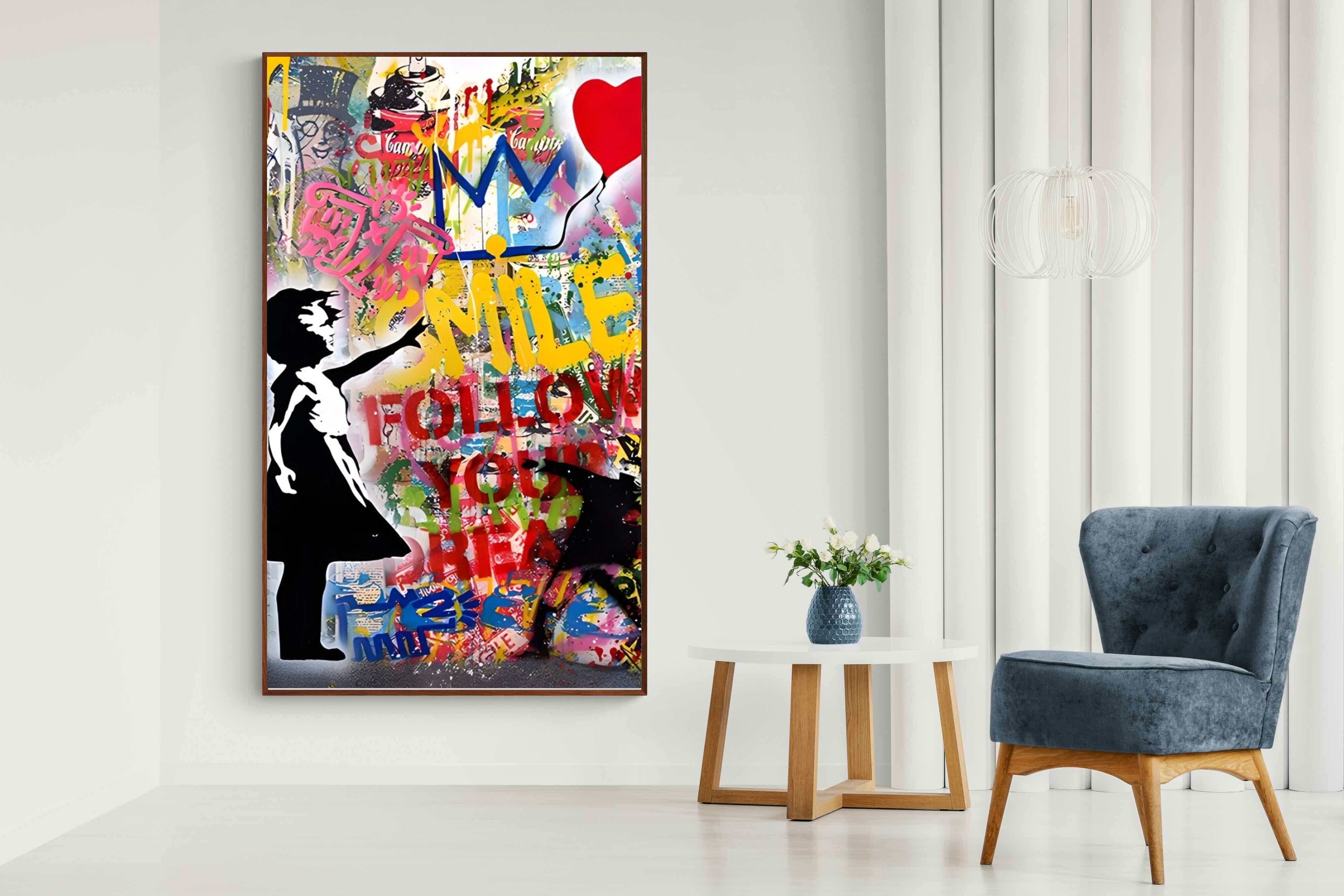 Pixalot Banksy Basquiat Tribute Art