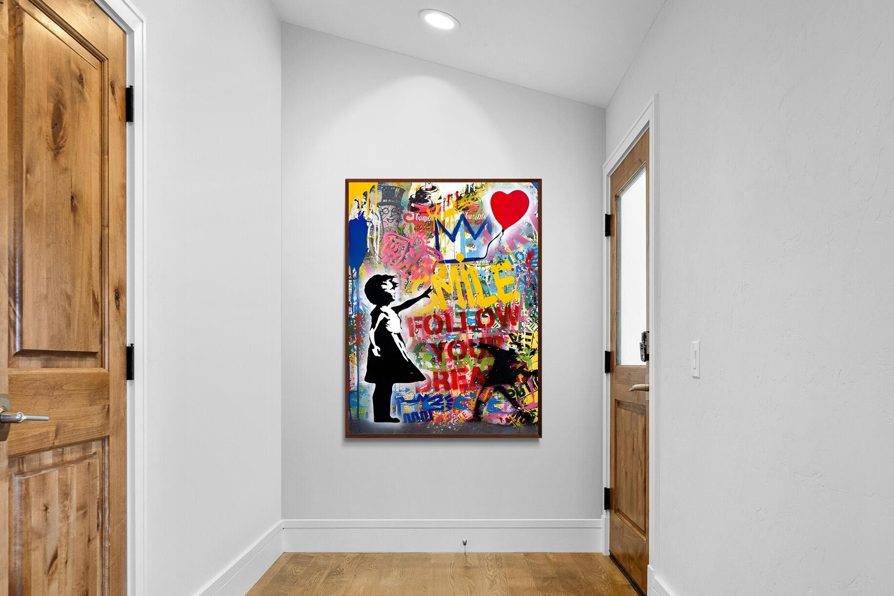 Pixalot Banksy Basquiat Tribute Art