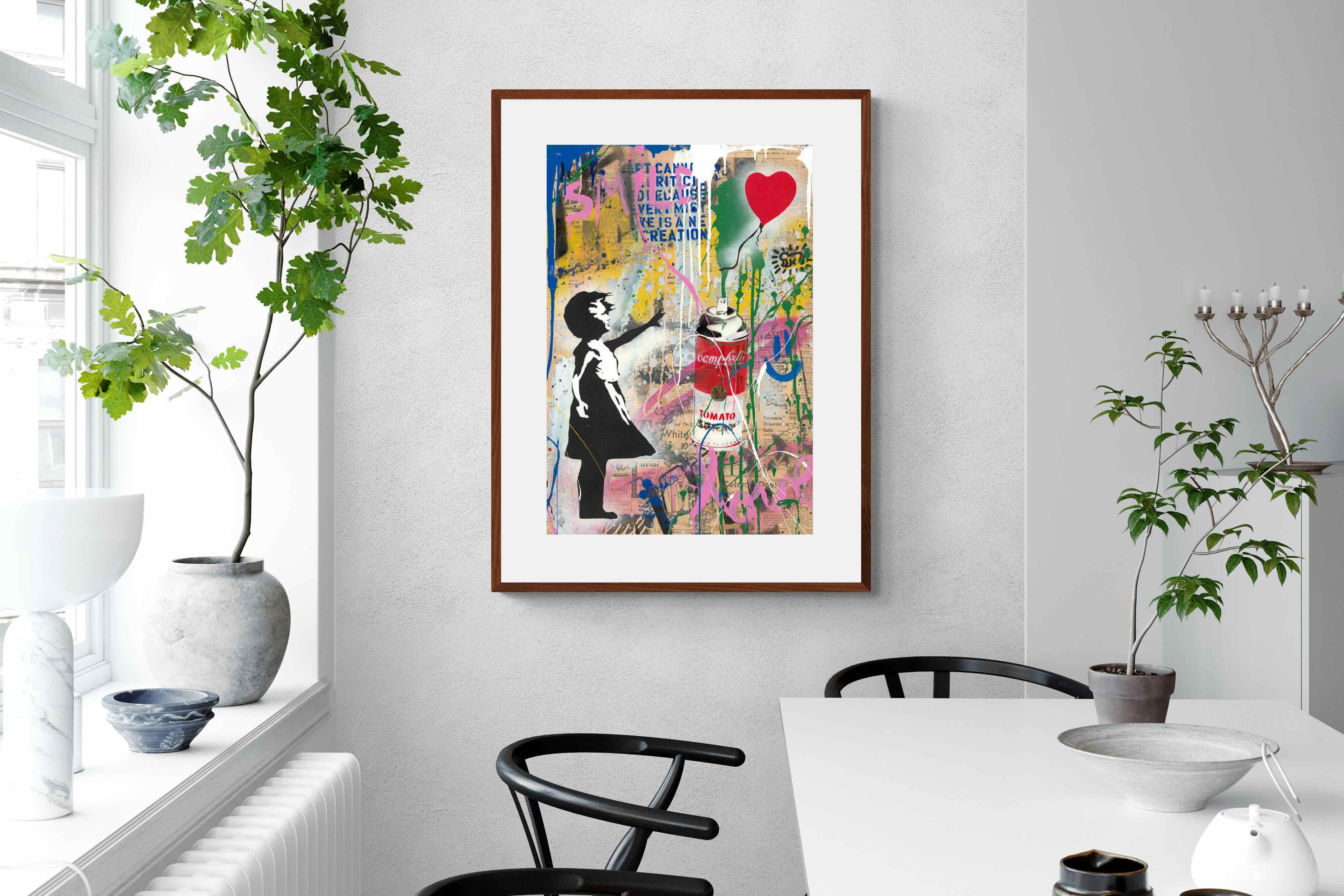 Pixalot Banksy Tribute Street Art