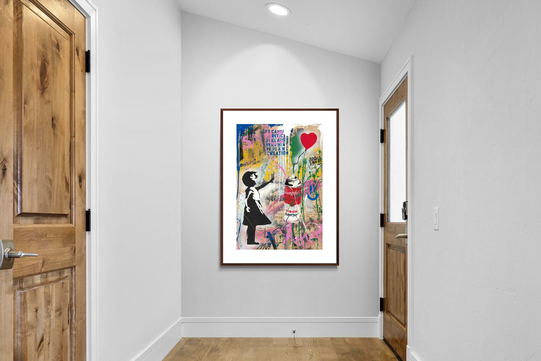 Pixalot Banksy Tribute Street Art