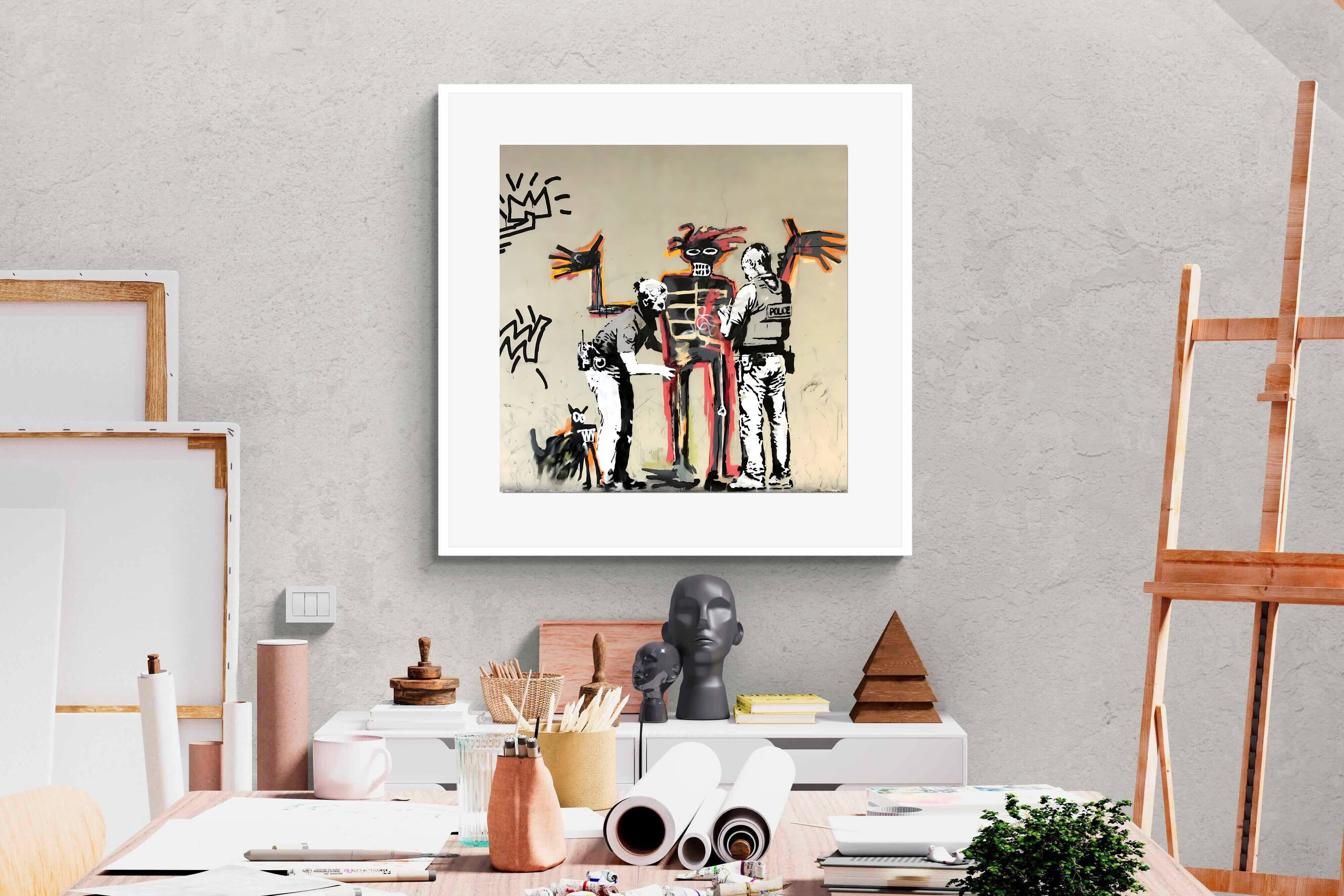 Pixalot Basquiat Mural Barbican