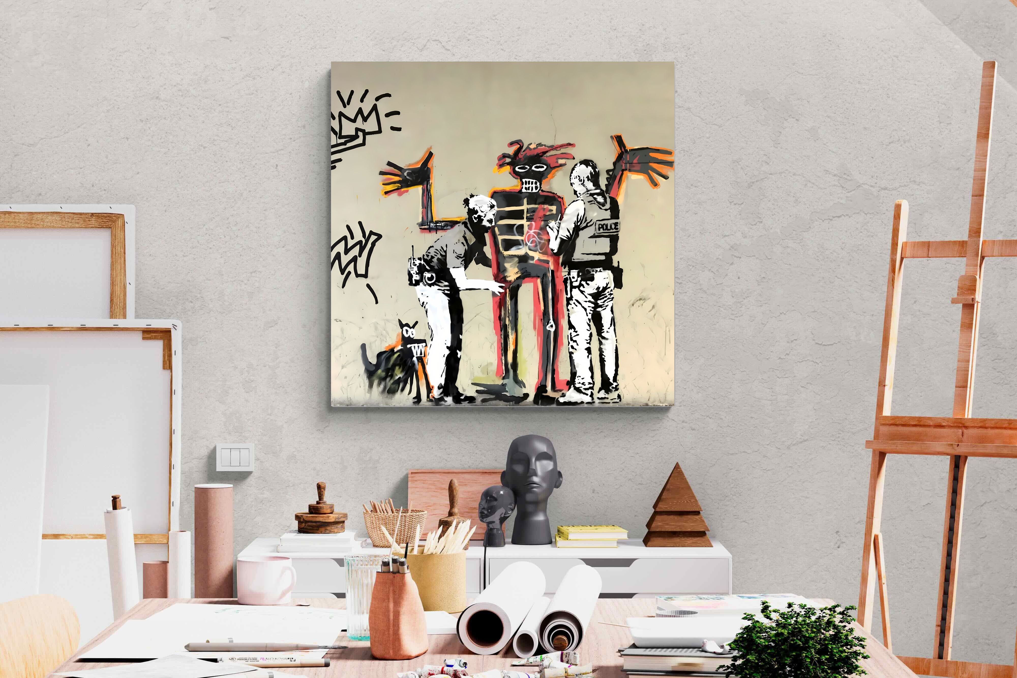 Pixalot Basquiat Mural Barbican