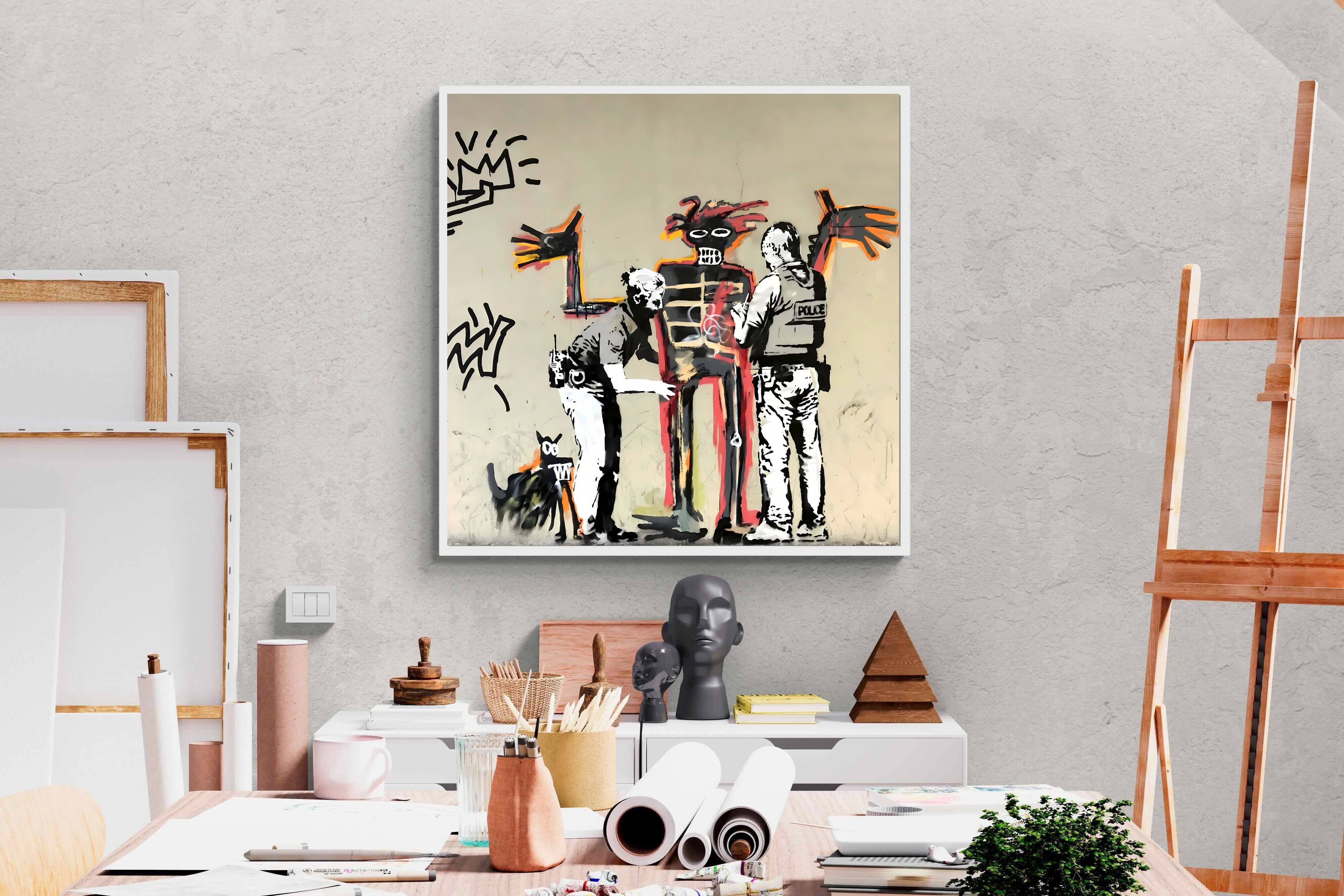 Pixalot Basquiat Mural Barbican