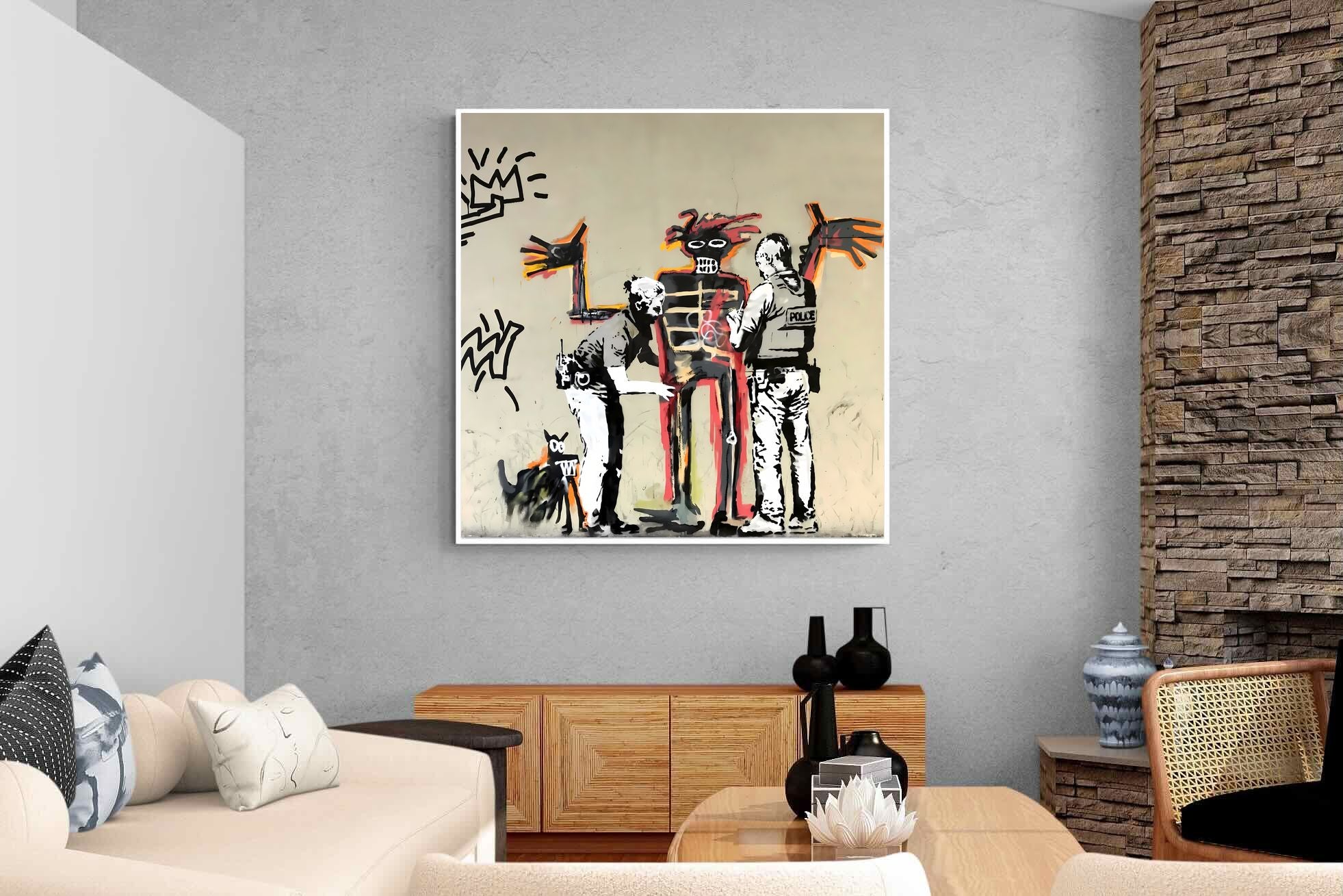 Pixalot Basquiat Mural Barbican