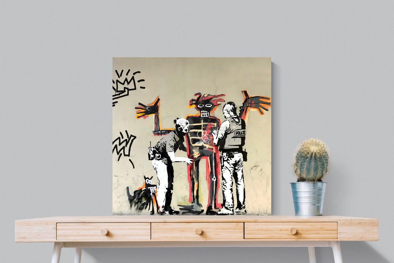 Pixalot Basquiat Mural Barbican