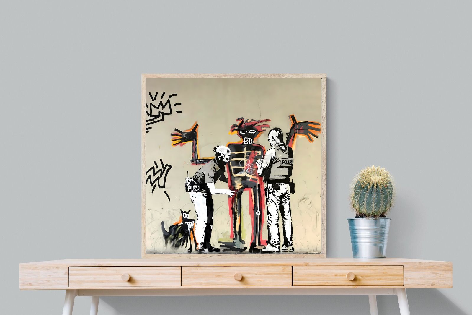 Pixalot Basquiat Mural Barbican