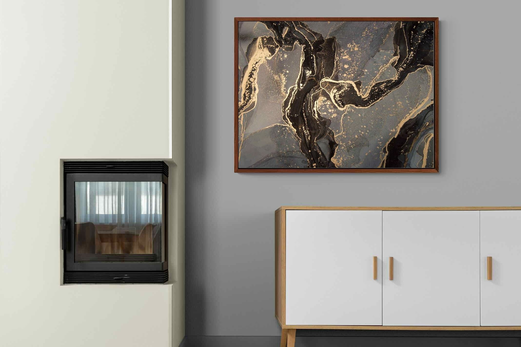 Pixalot ® Black & Gold Marble