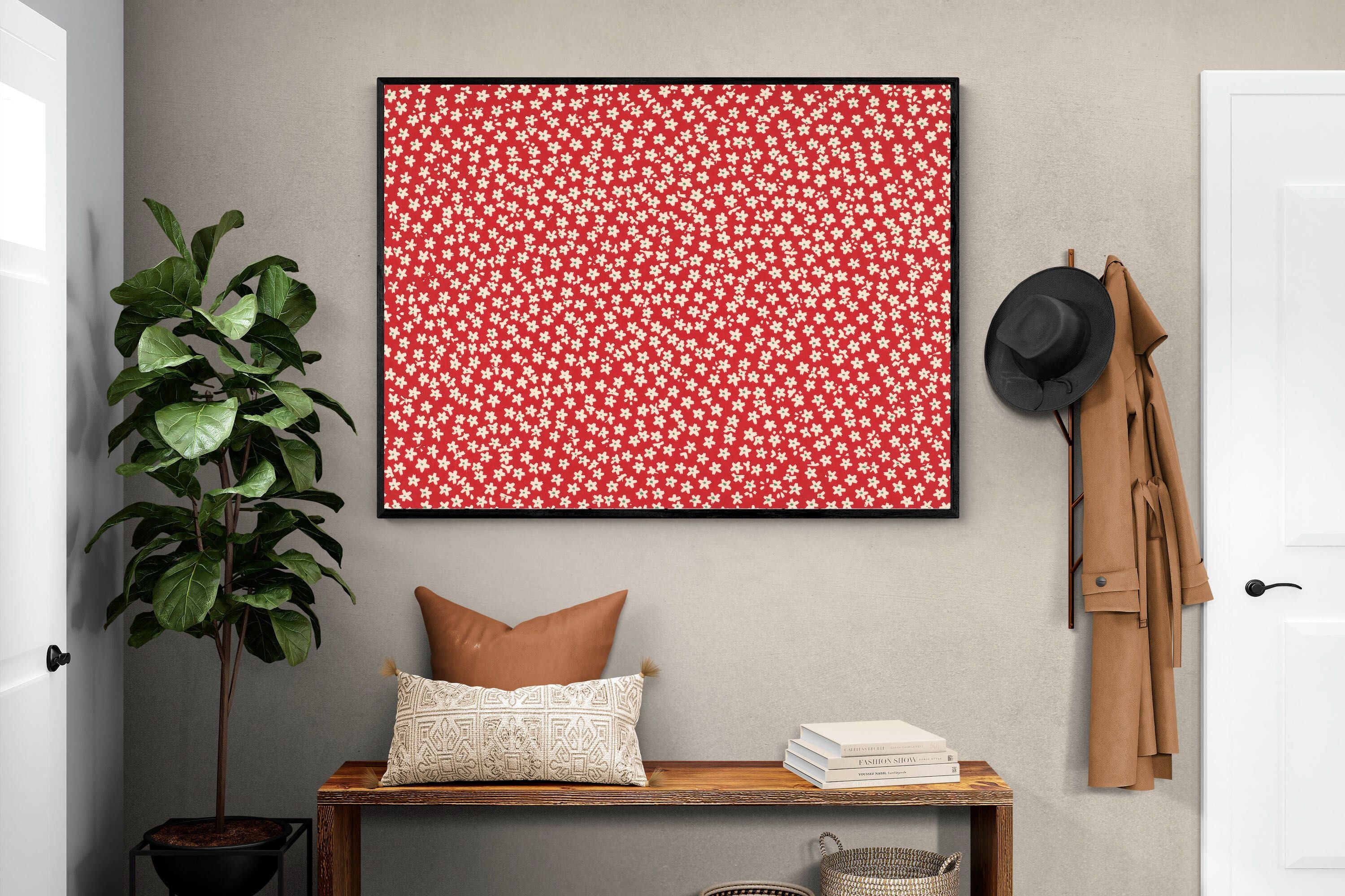 Pixalot Blad Met Strooipatroon Van Bloemen